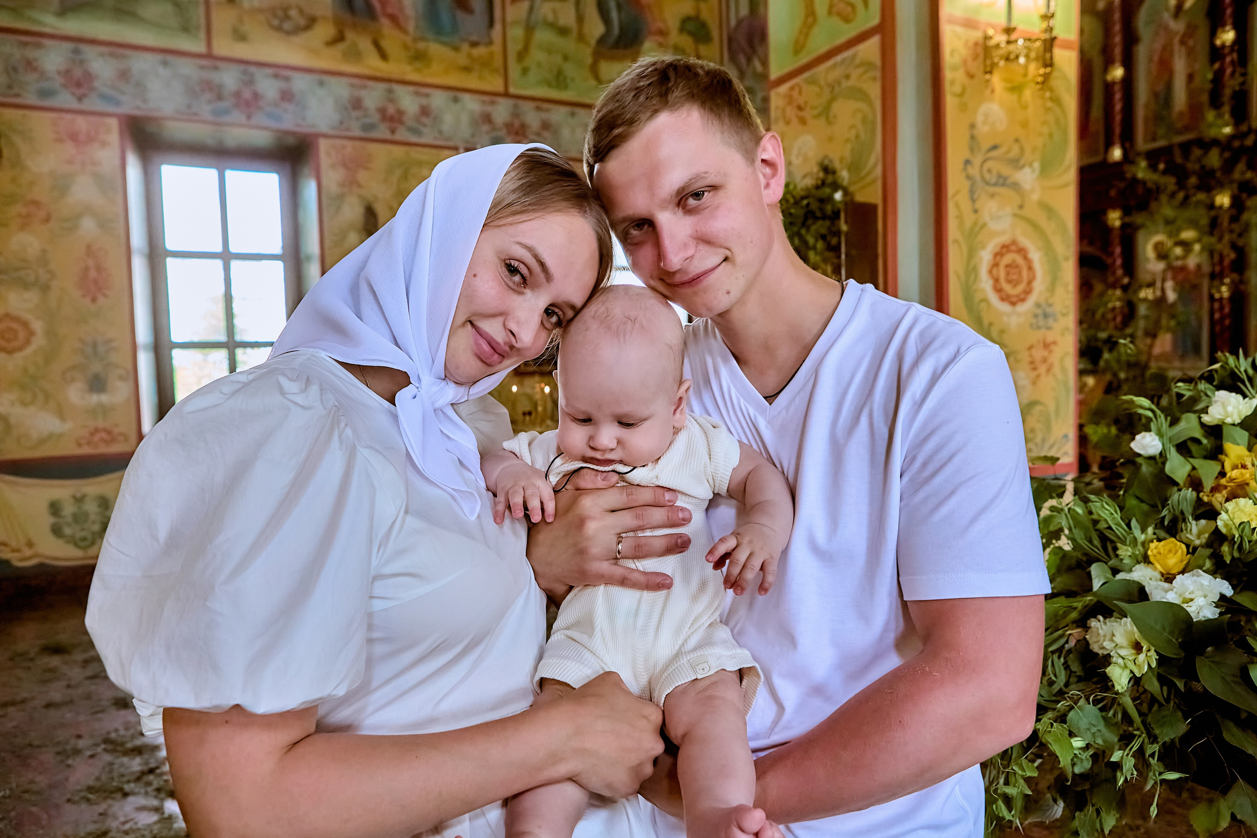 Крещение младенца Илии