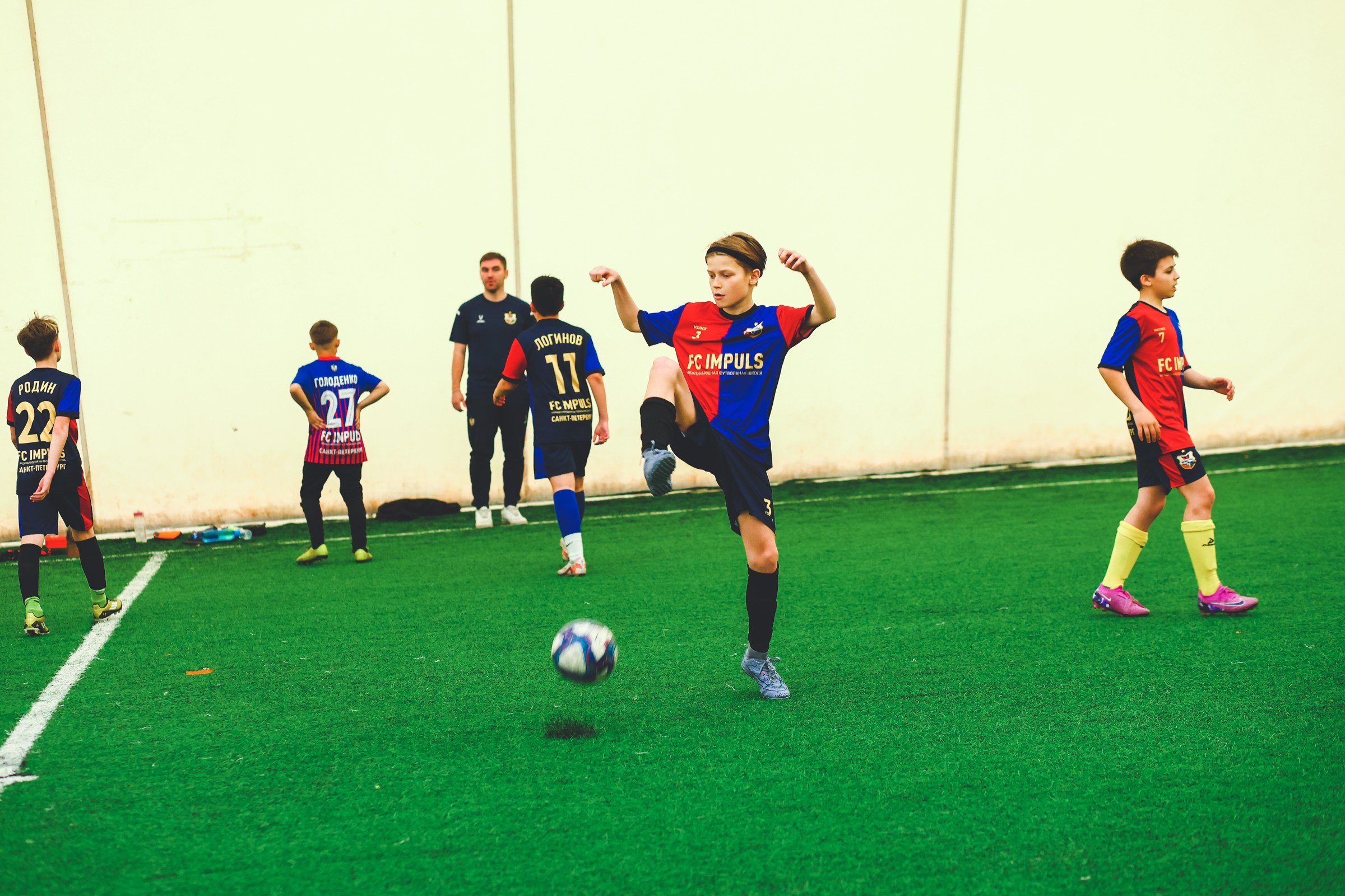 Детский футбол. Репортажный и портретный фотограф в Санкт-Петербурге Пчелинов Александр