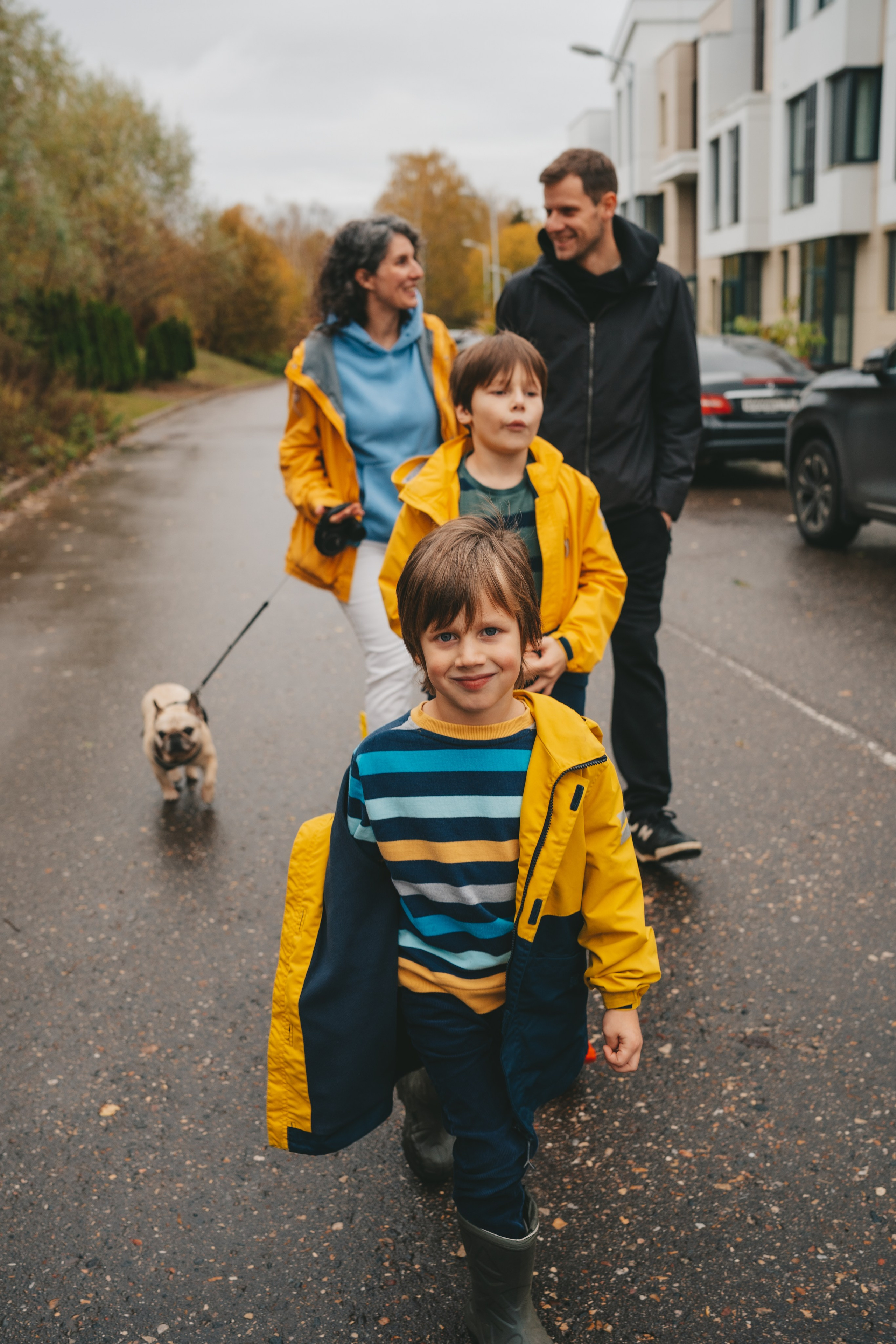 Осенняя семейная прогулка. Фотограф Екатерина Канчалаба