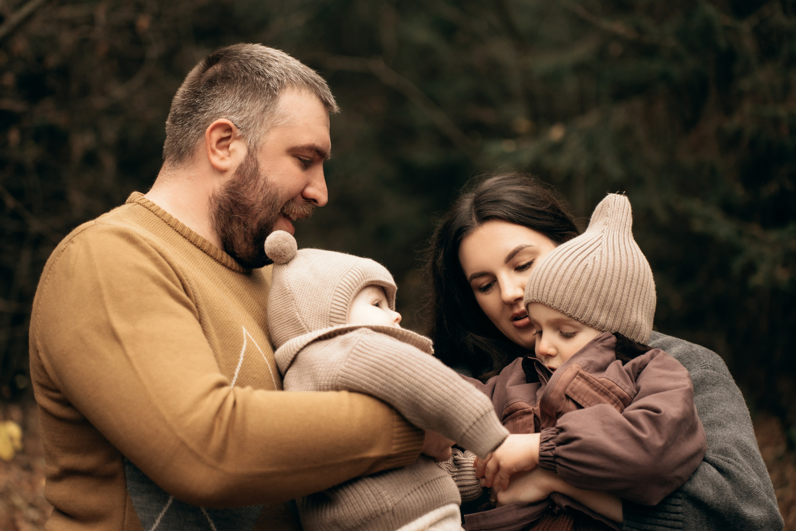 Осенняя семейная фотосессия. Ваш семейный фотограф в Минске — Вика Трегубова