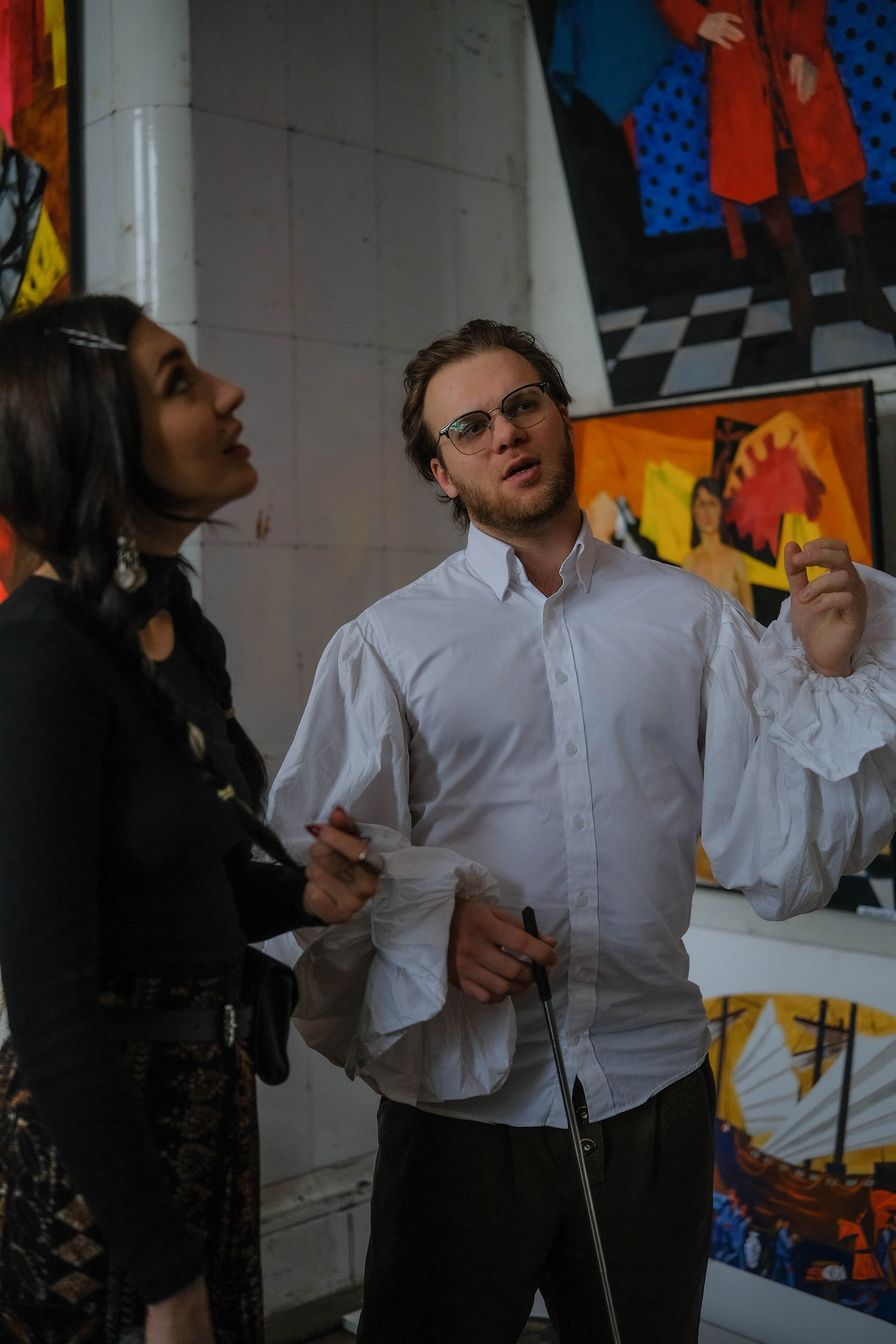 Репортаж частной экскурсии художника Михаила Соловьева в академии художеств Репина. Портретные и творческие съемки Санкт-Петребург