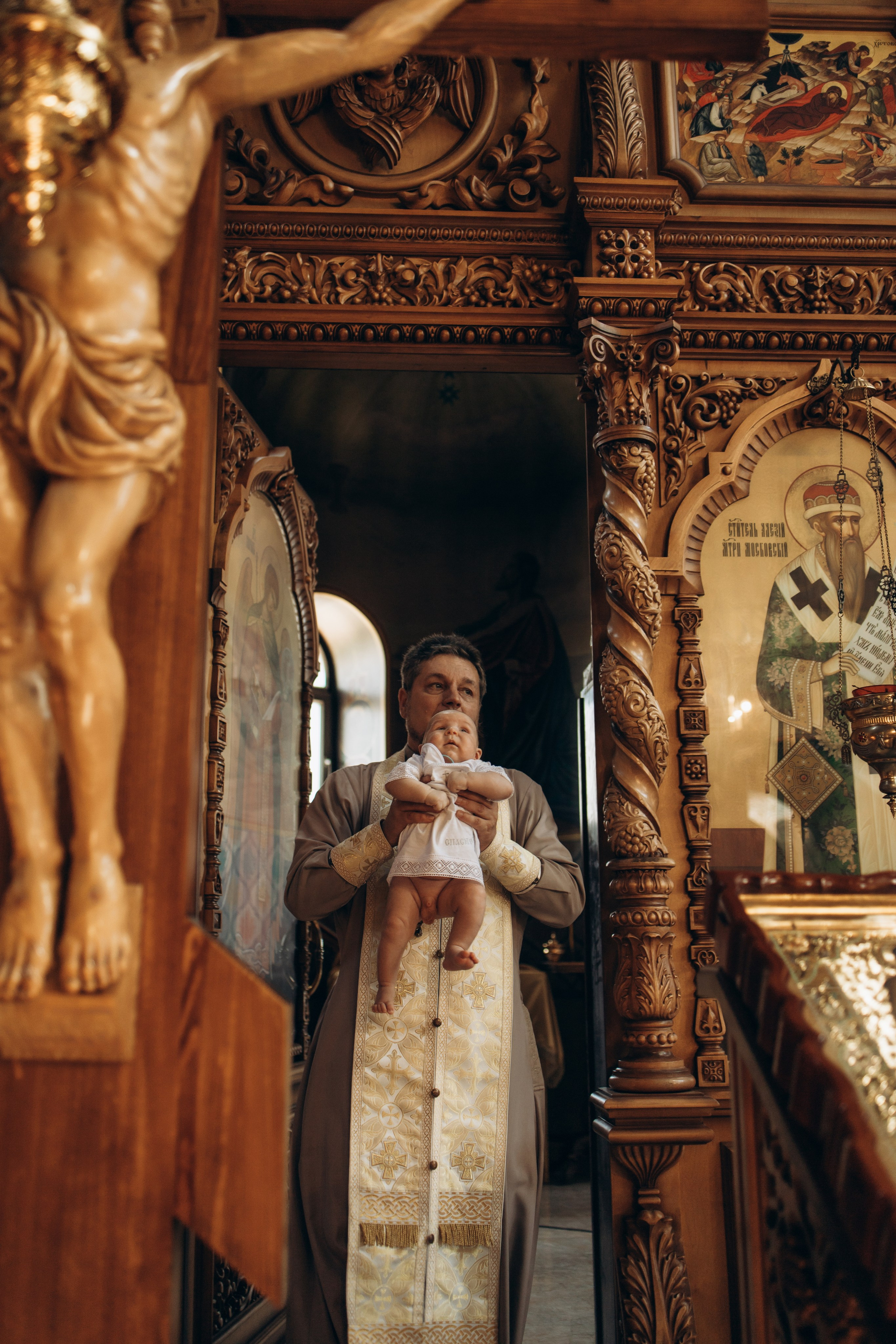 Крещение Ивана. Самый теплый фотограф в Краснодаре Рябоконь Ксения