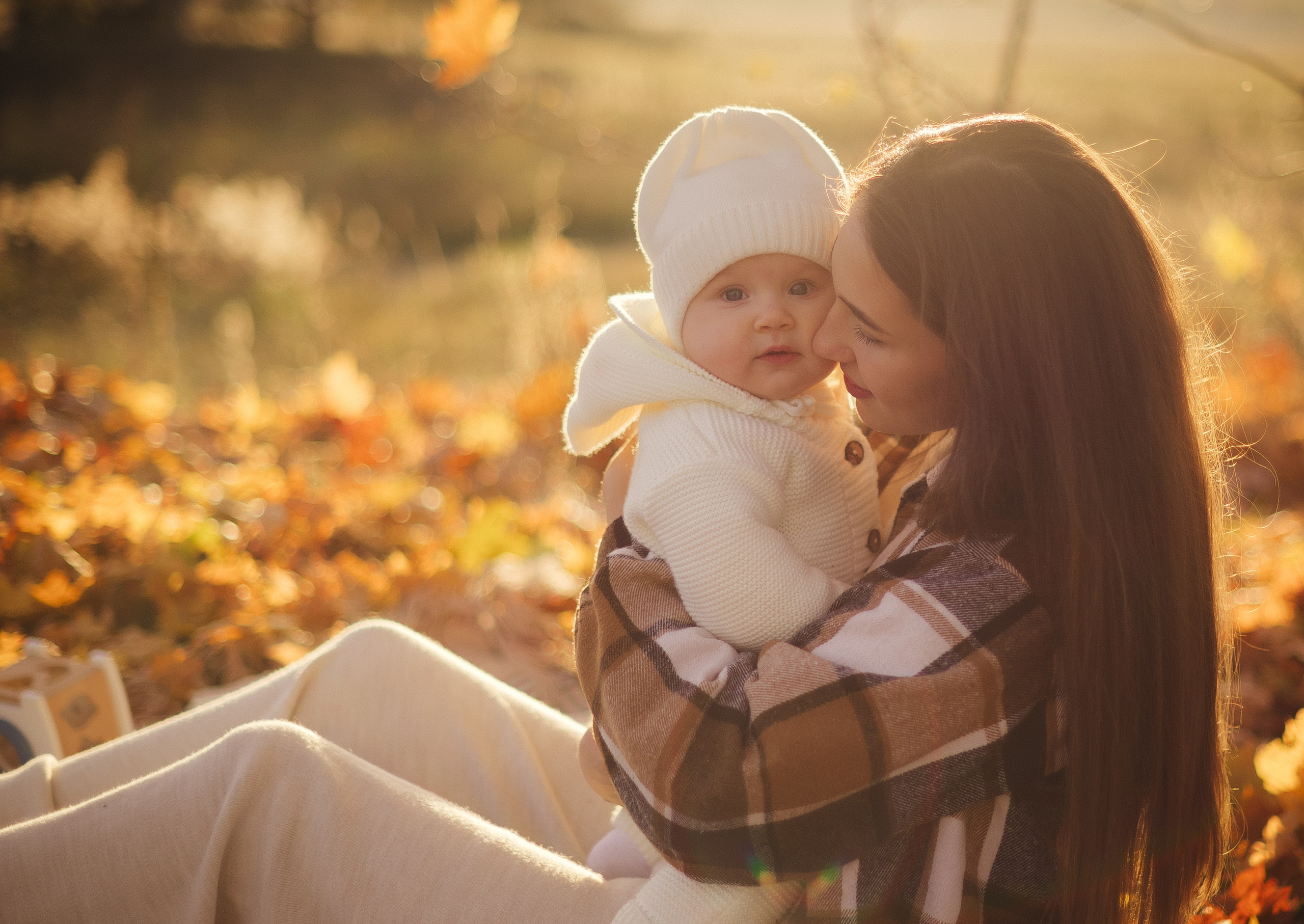 Мамочки осенью. Семейный и детский фотограф в Щелково Алена Дробот