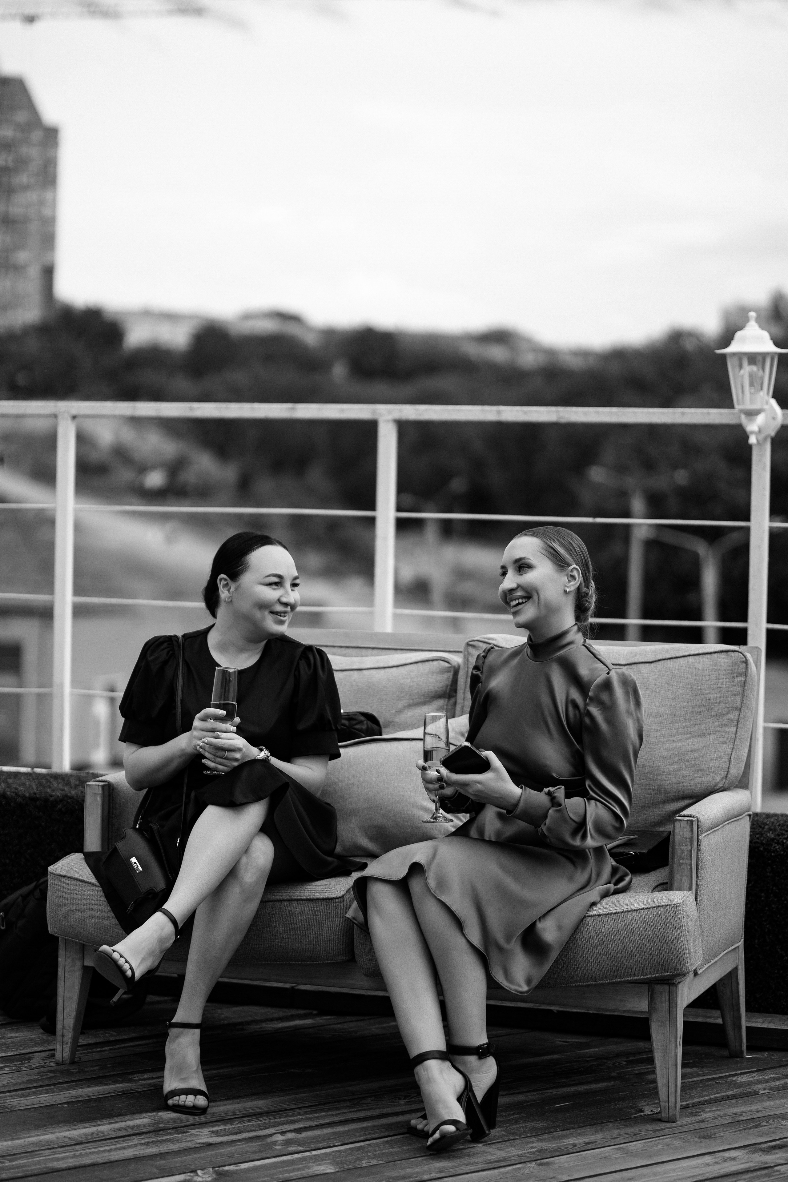 И в конце вечера мы выпьем шампанское за наш день