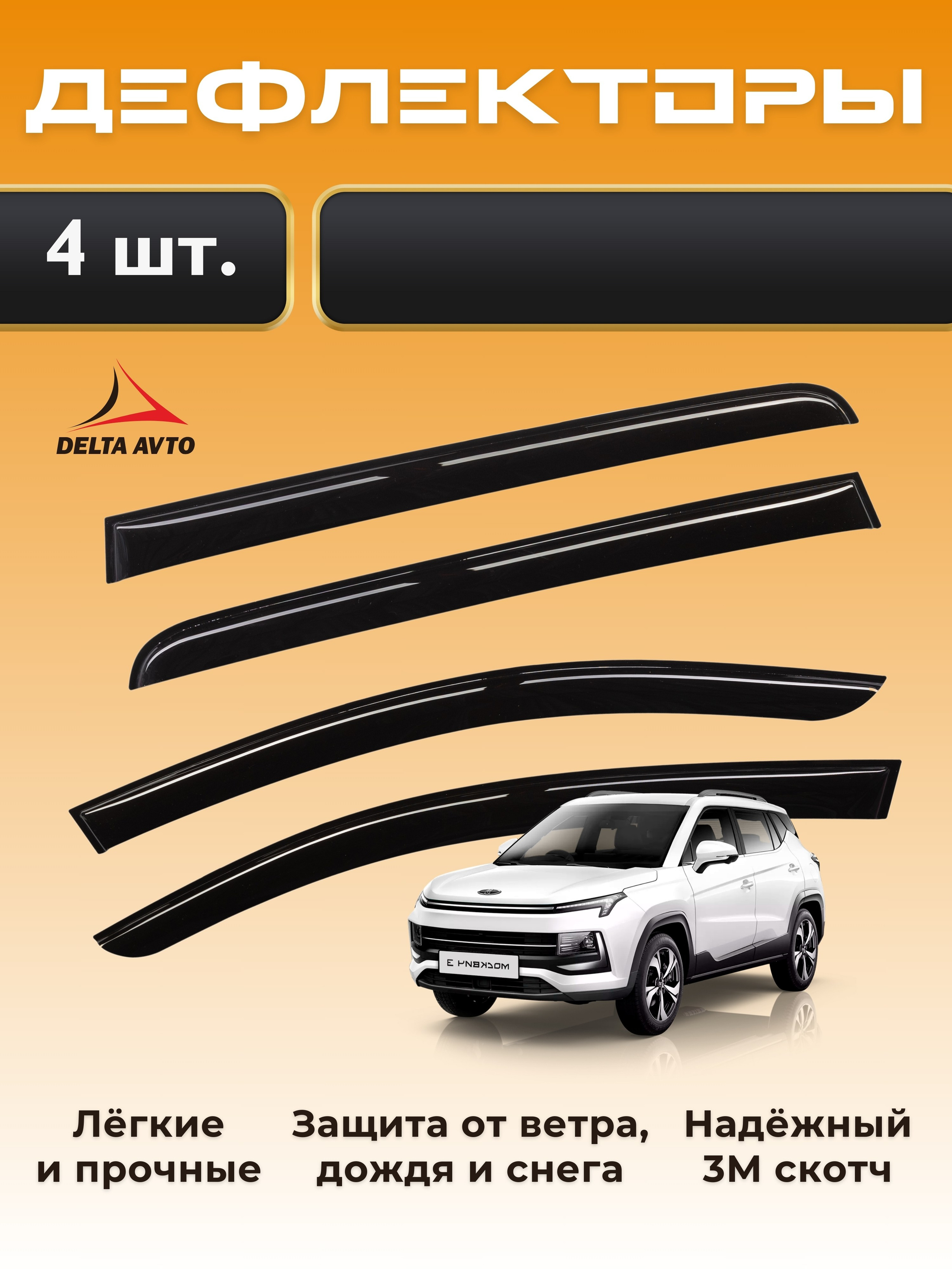 Инфографика для маркетплейсов: дефлекторы для автомобиля. Маркетолог в Москве, специалист по коммуникациям и рекламе Аня Смоляга