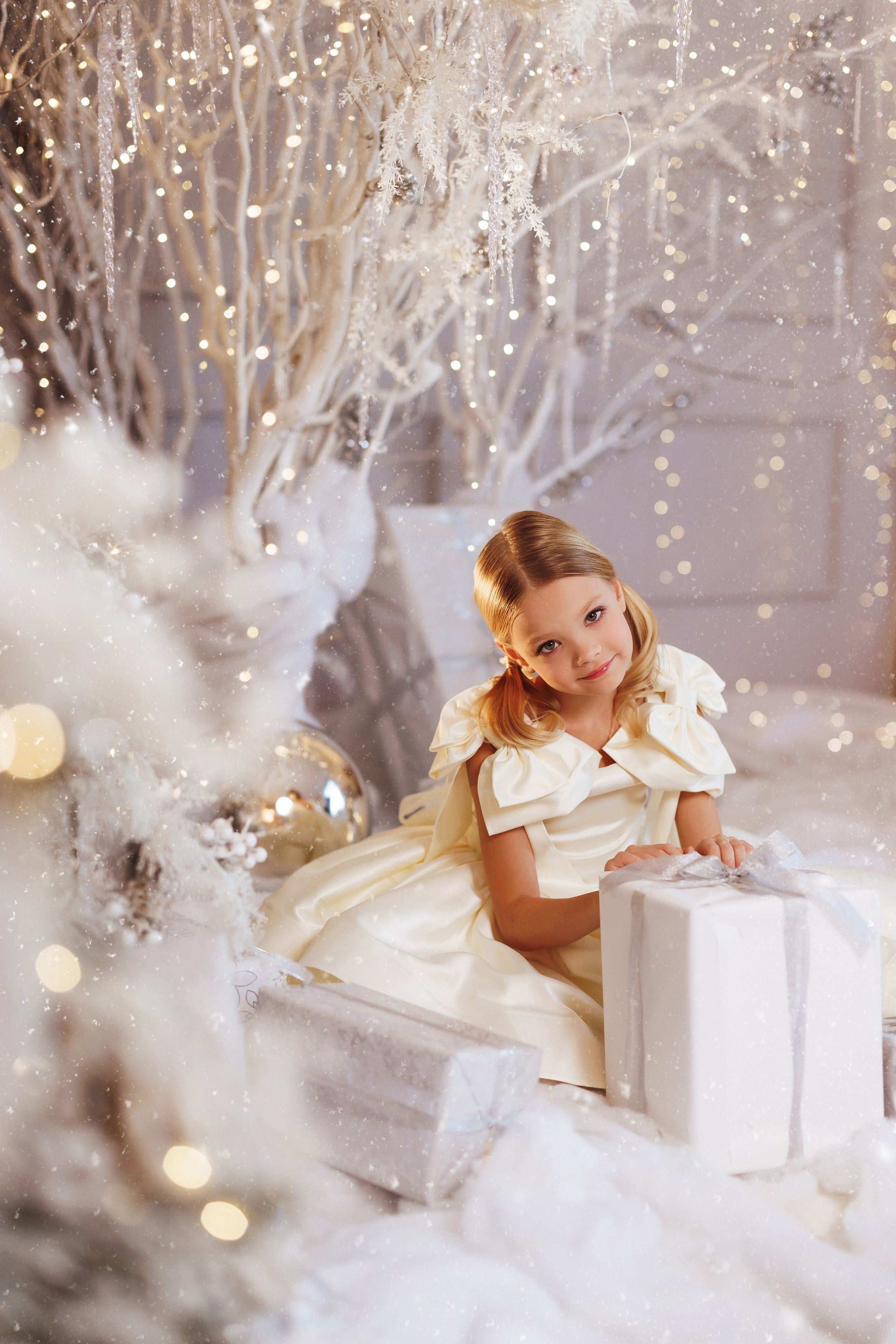 Детская новогодняя фотосессия в фотостудии «Alice», город Краснодар. Семейный и детский фотограф в Краснодаре Анна Трашкова