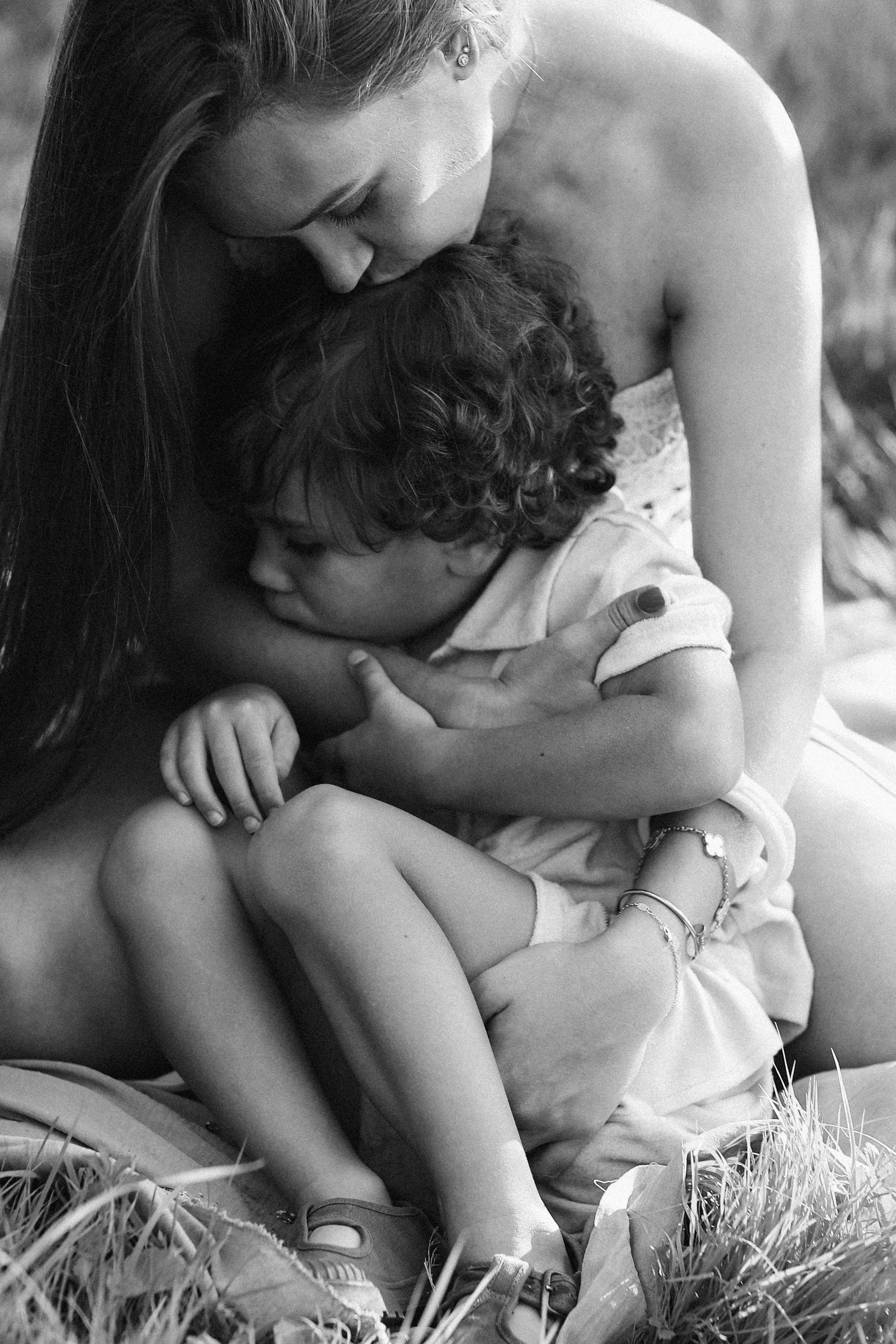 Большая семья. Детский и семейный фотограф, съемка новорожденных Москва