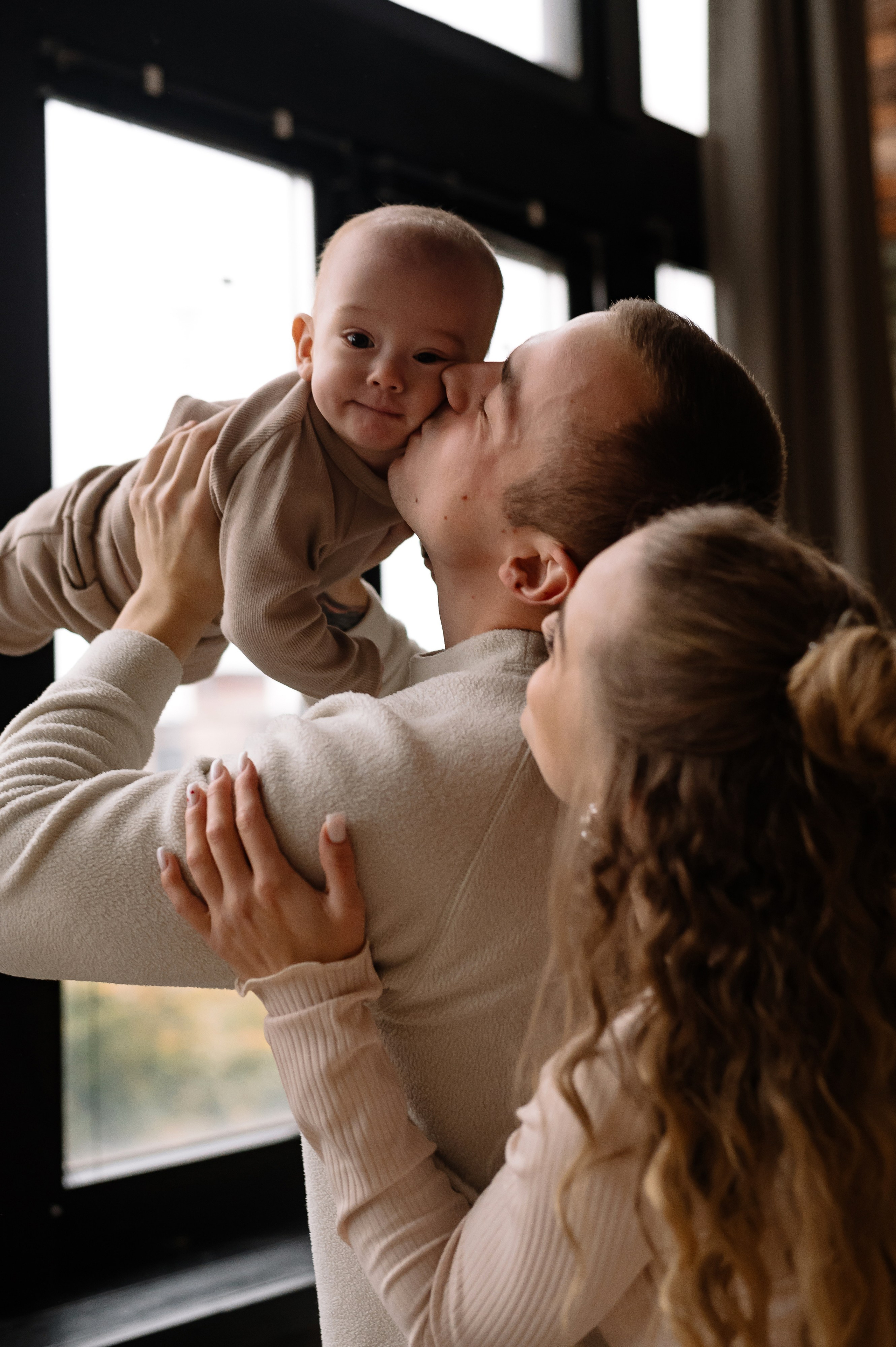 Первая семейная с малышом. Фотограф Минск Катерина Кирик