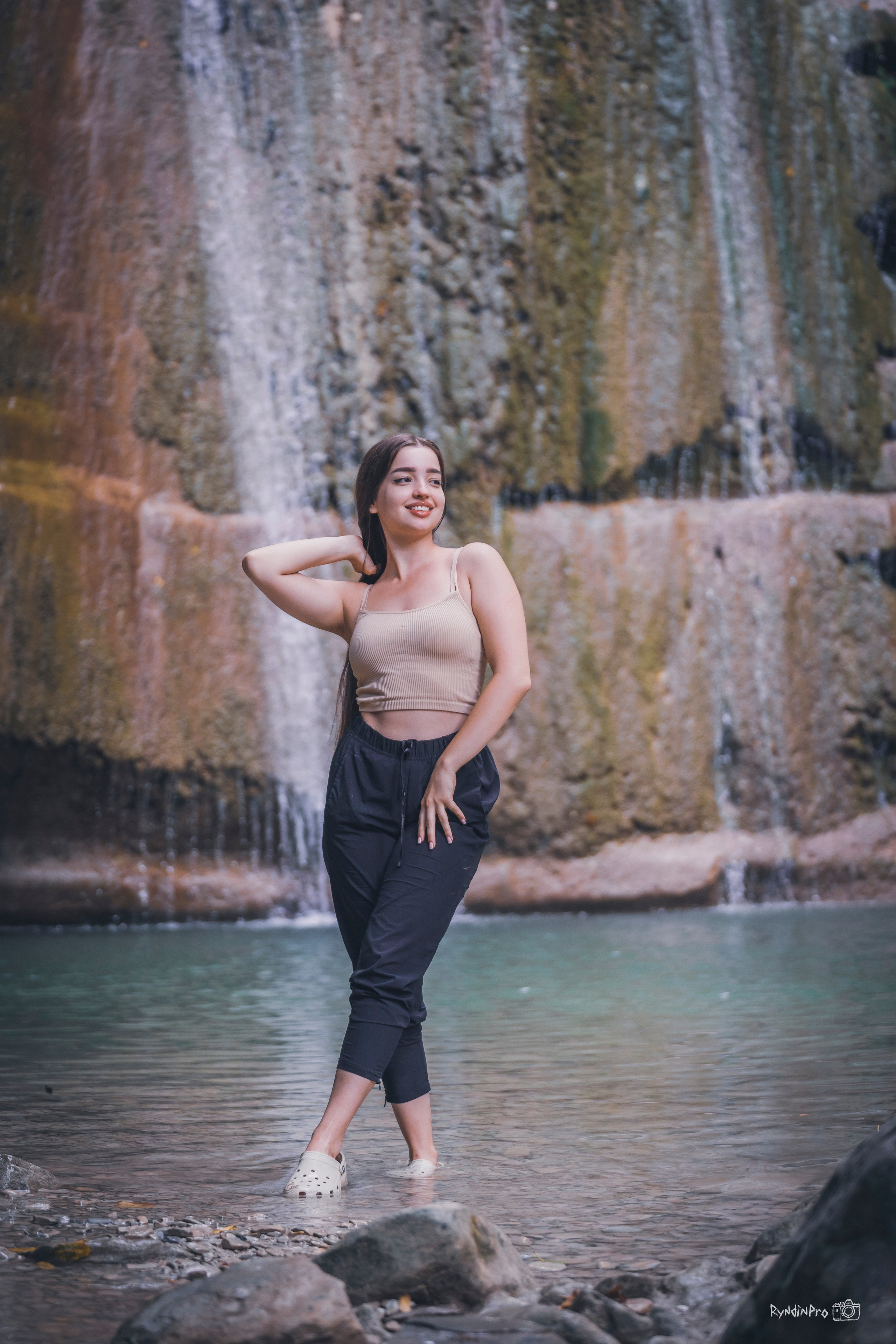 Поход на водопады Куаго с командой Мадьяр 23.07.24. Репортажный фотограф в Краснодаре Рындин Дмитрий