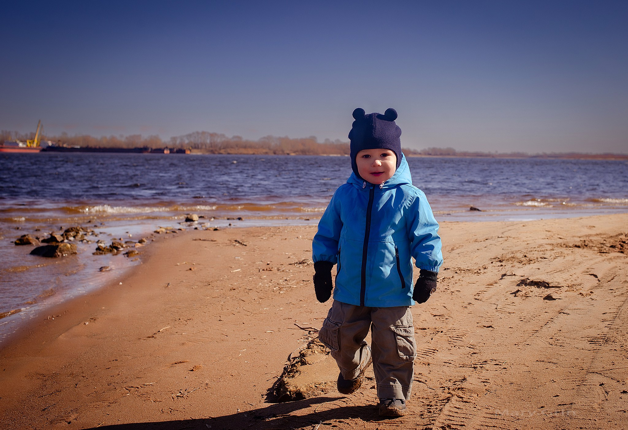 Семейная прогулка на Волге. Детский и семейный фотограф, фотограф мероприятий Нижний Новгород