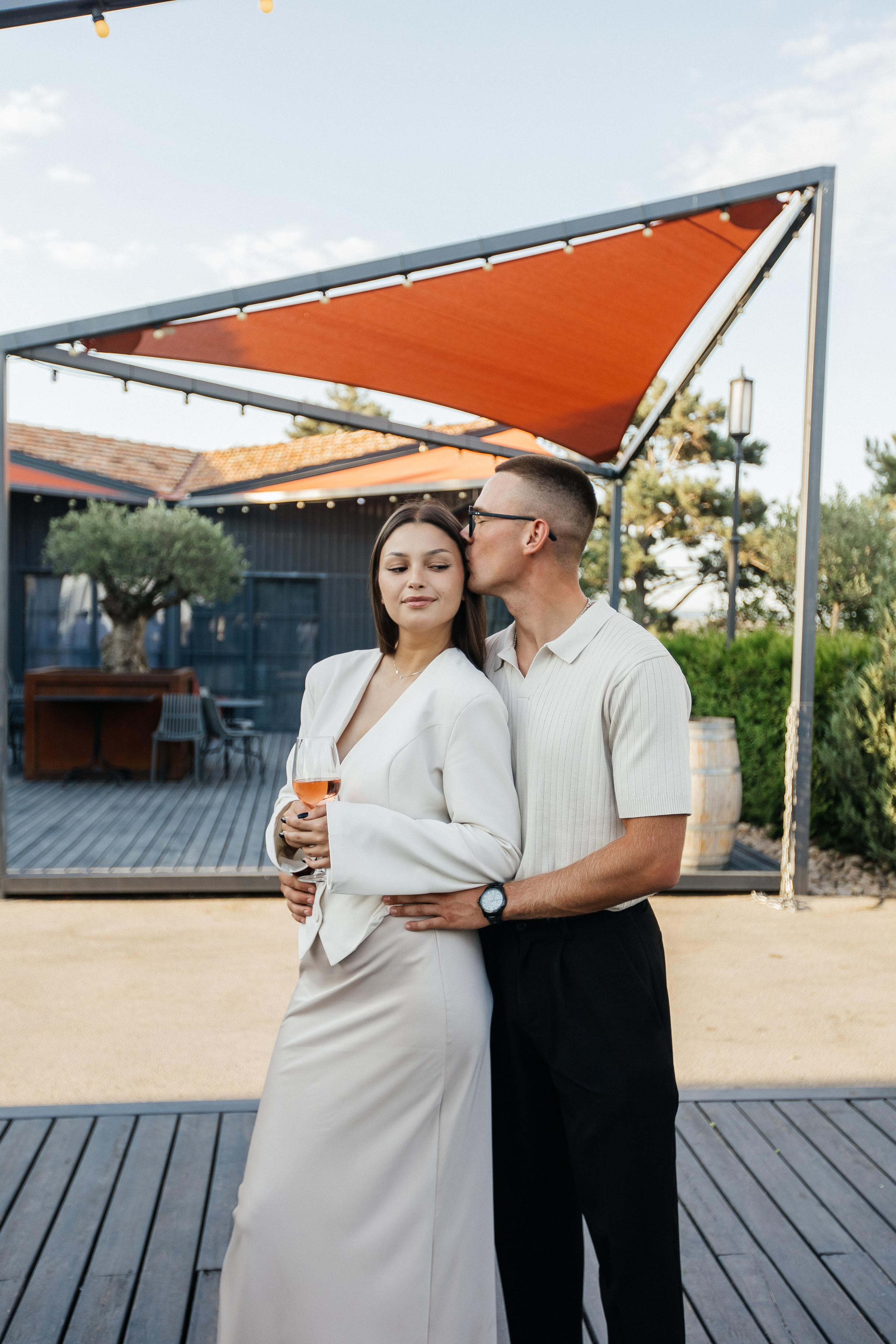 Андрей и Алина. Винодельня 78 Балаклава. Фотограф Анна Лейман. Севастополь