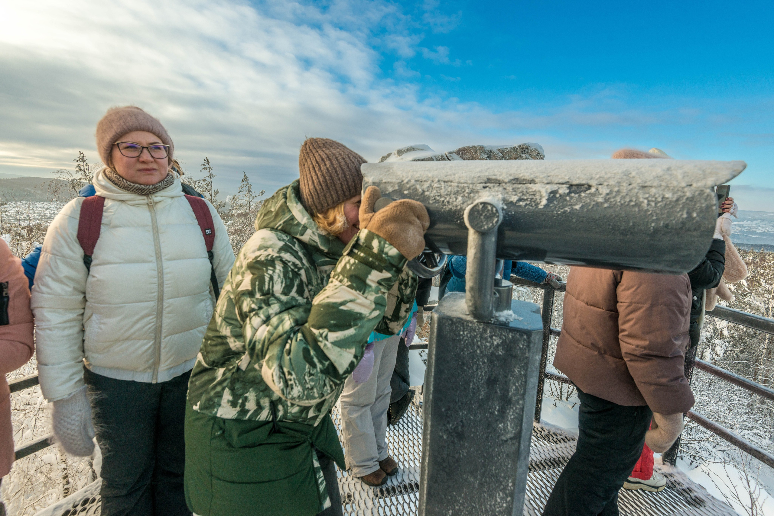 Таганай Семибратка, Парк Бажова, ледяной фонтан 06.01.2024. Свадебный фотограф на Урале Виктор Соколов