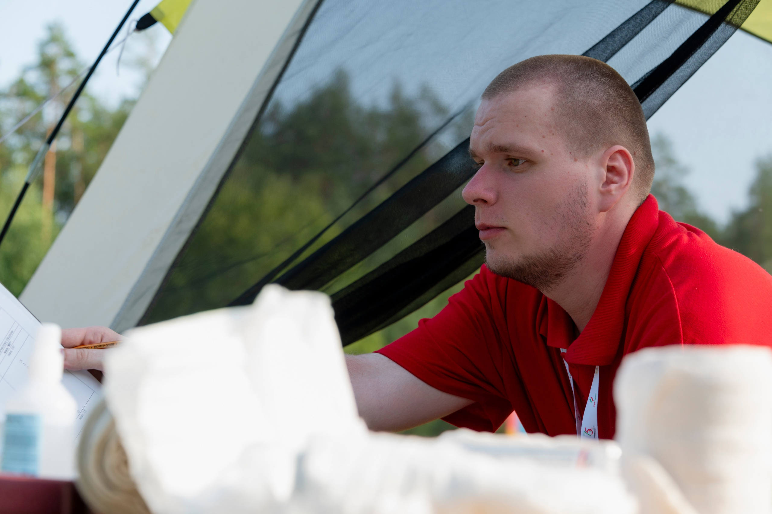 Полевая олимпиада Юных геологов. Фотограф Роман Адлер