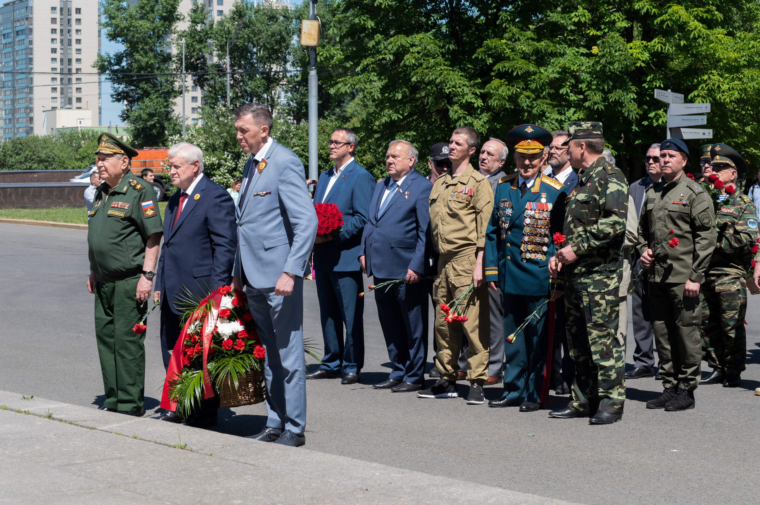 День ветеранов боевых действий 2022. Фотограф Роман Адлер