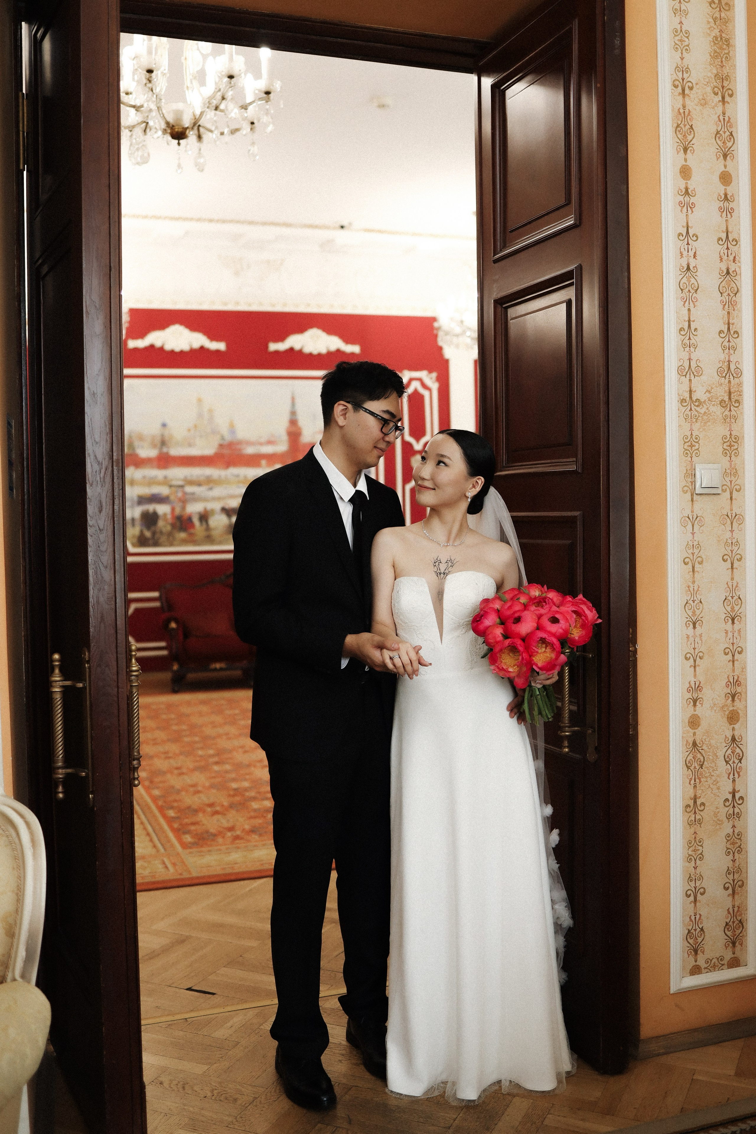 Д. + Т. Грибоедовский ЗАГС, прогулка по центру. Семейный и lovestory фотограф в Москве Светлана Коняхина