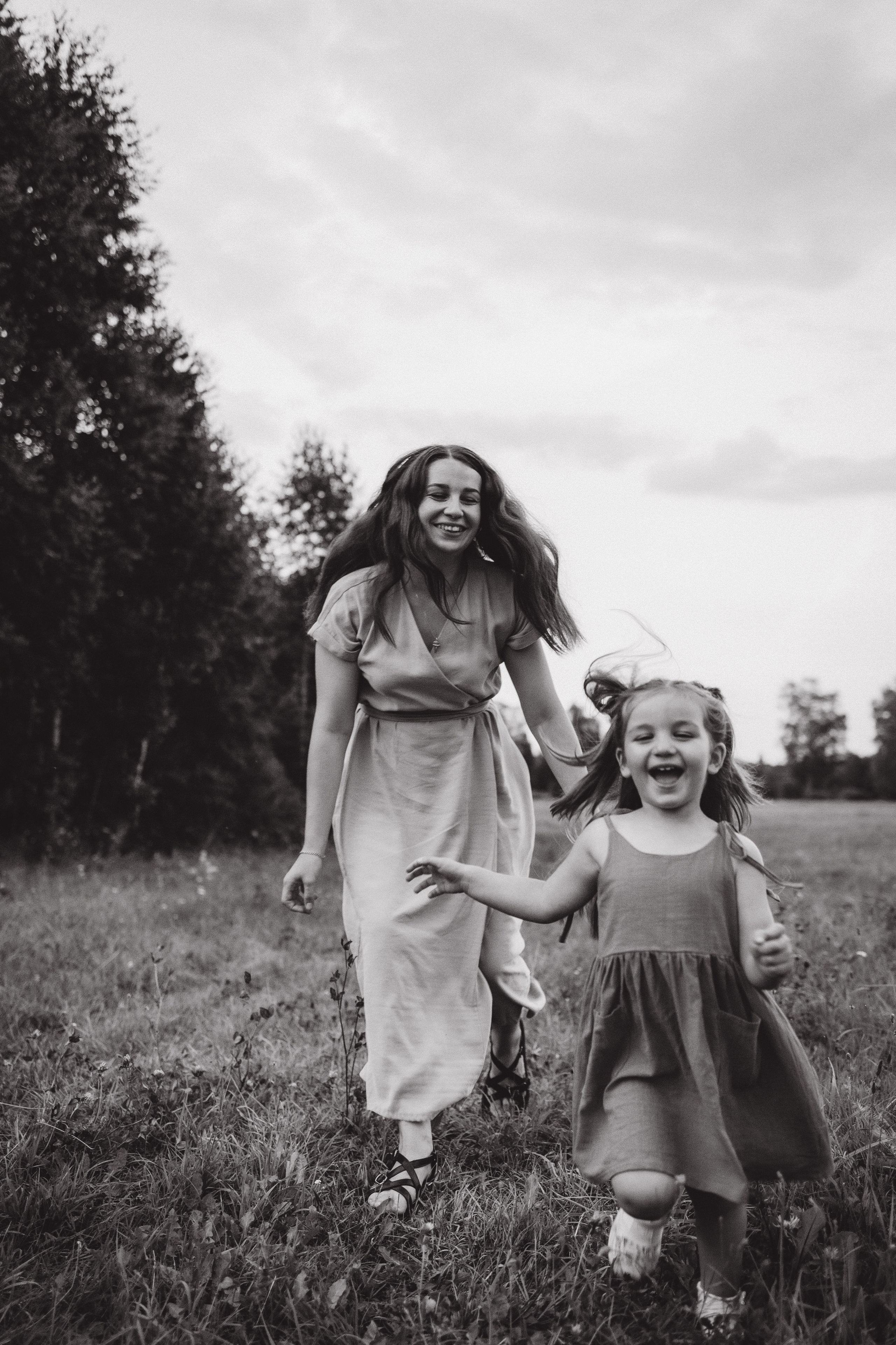 Катя и малышка Аня. Фотограф Елена Рябцева