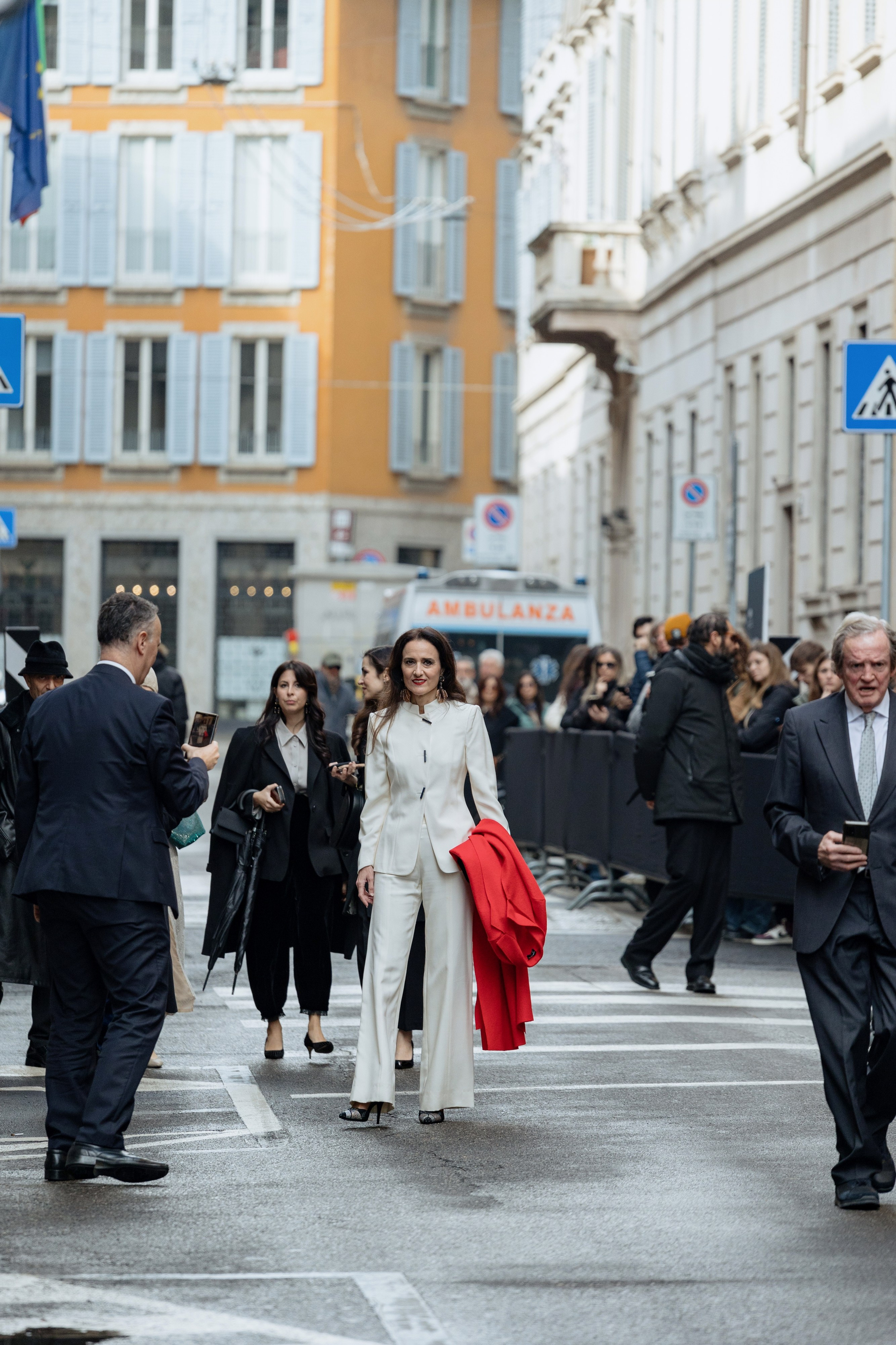 ARMANI MFW FALL/WINTER 24/25. Photographer in Milan Ivan Goncharov