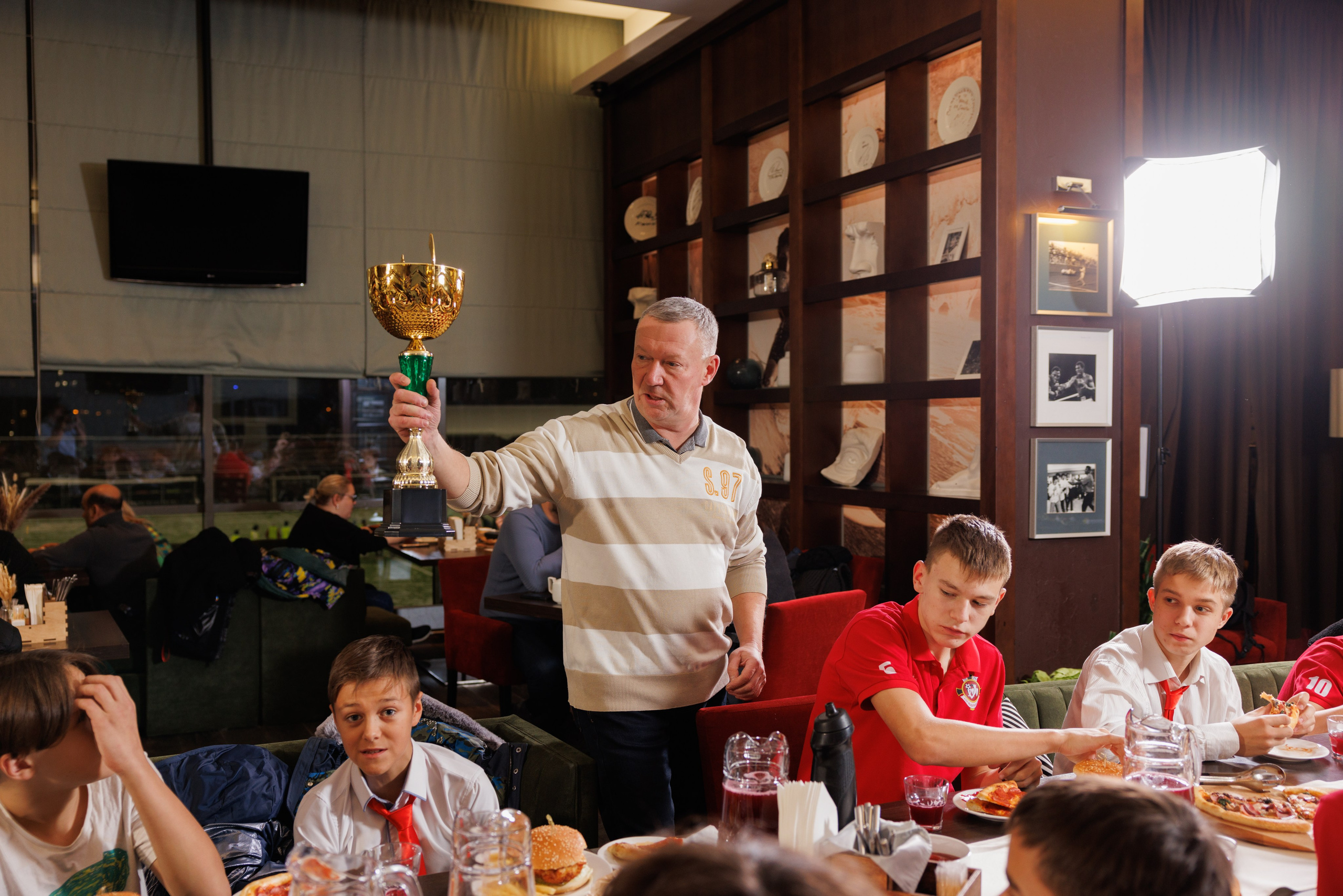 СШ ФК Выборжанин. Закрытие сезона. Фотограф Александр Заломаев