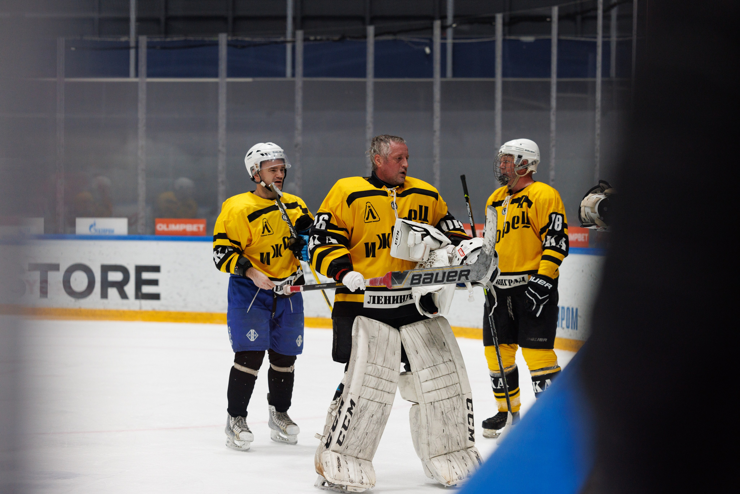 НХЛ (40+) Ижорец — Хорс 3-3. Фотограф Александр Заломаев