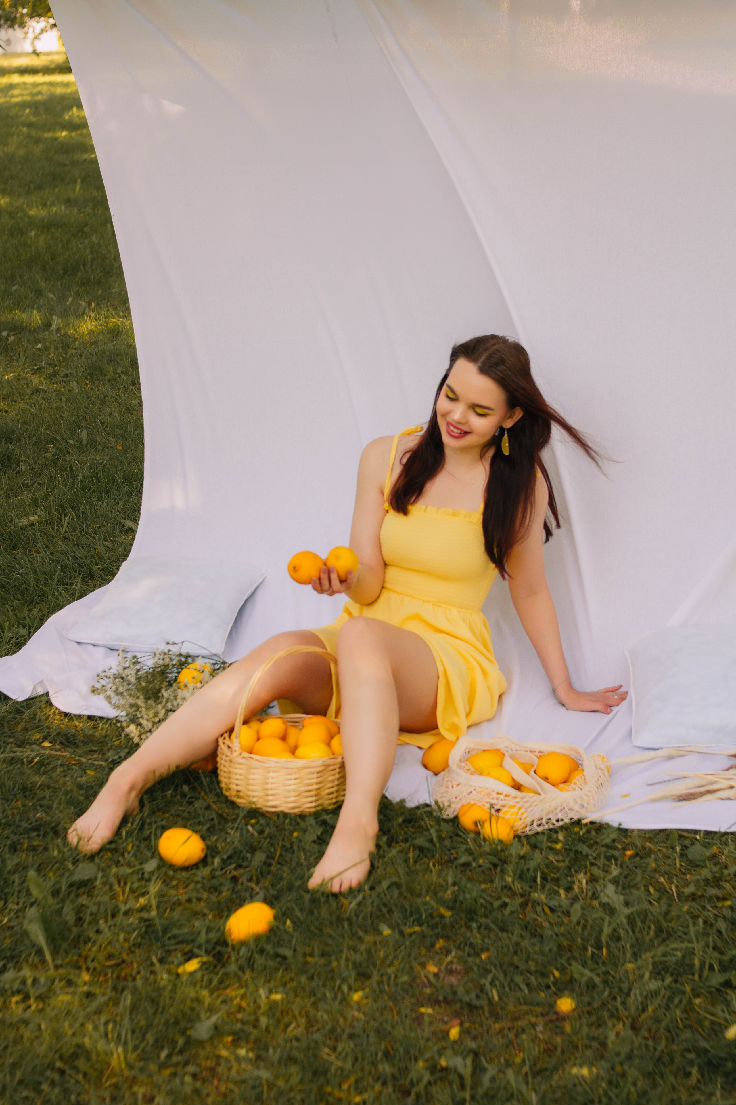 Лимоны в парке. Создадим шедевр? Виталина и её фотоискусство