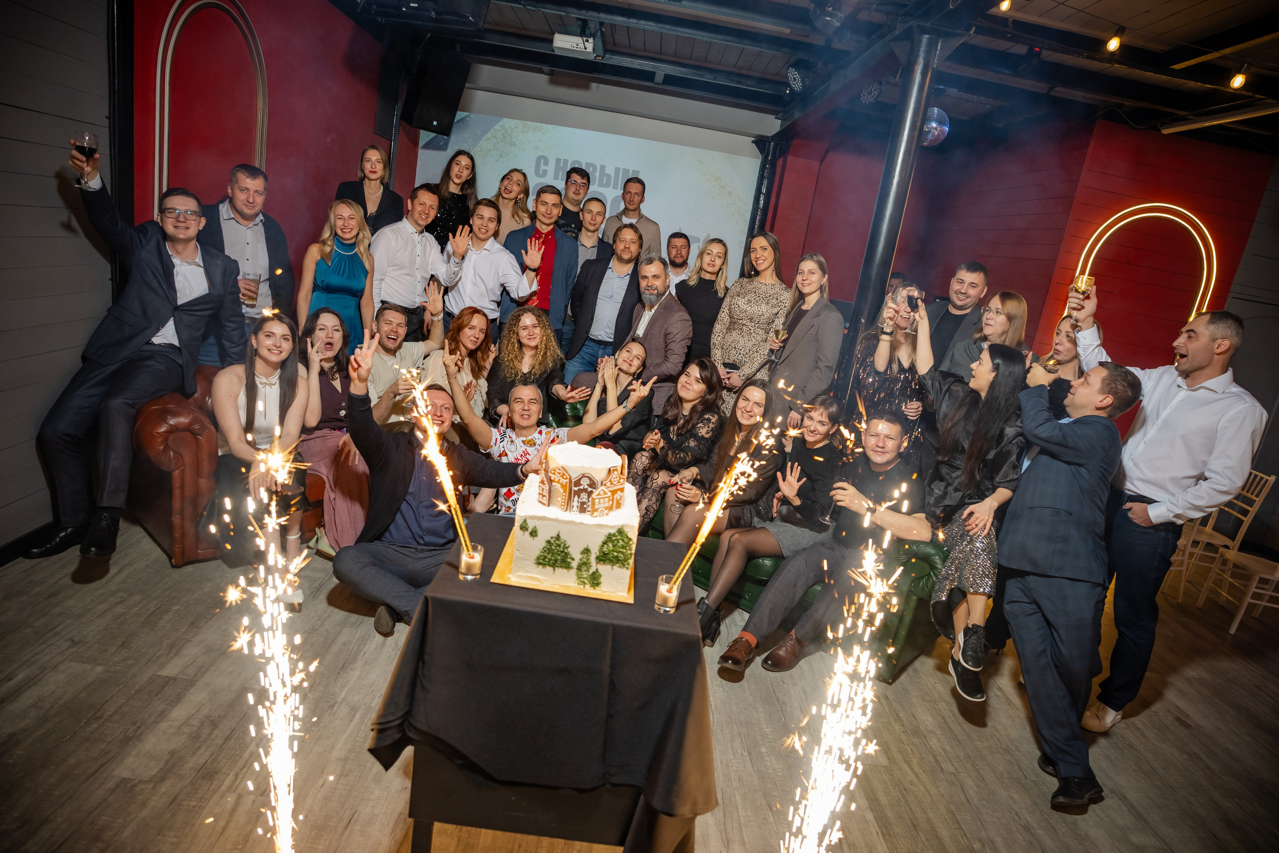 Корпоратив в Loft Memories Декабрь 2025. Фотограф Александр Вишняков