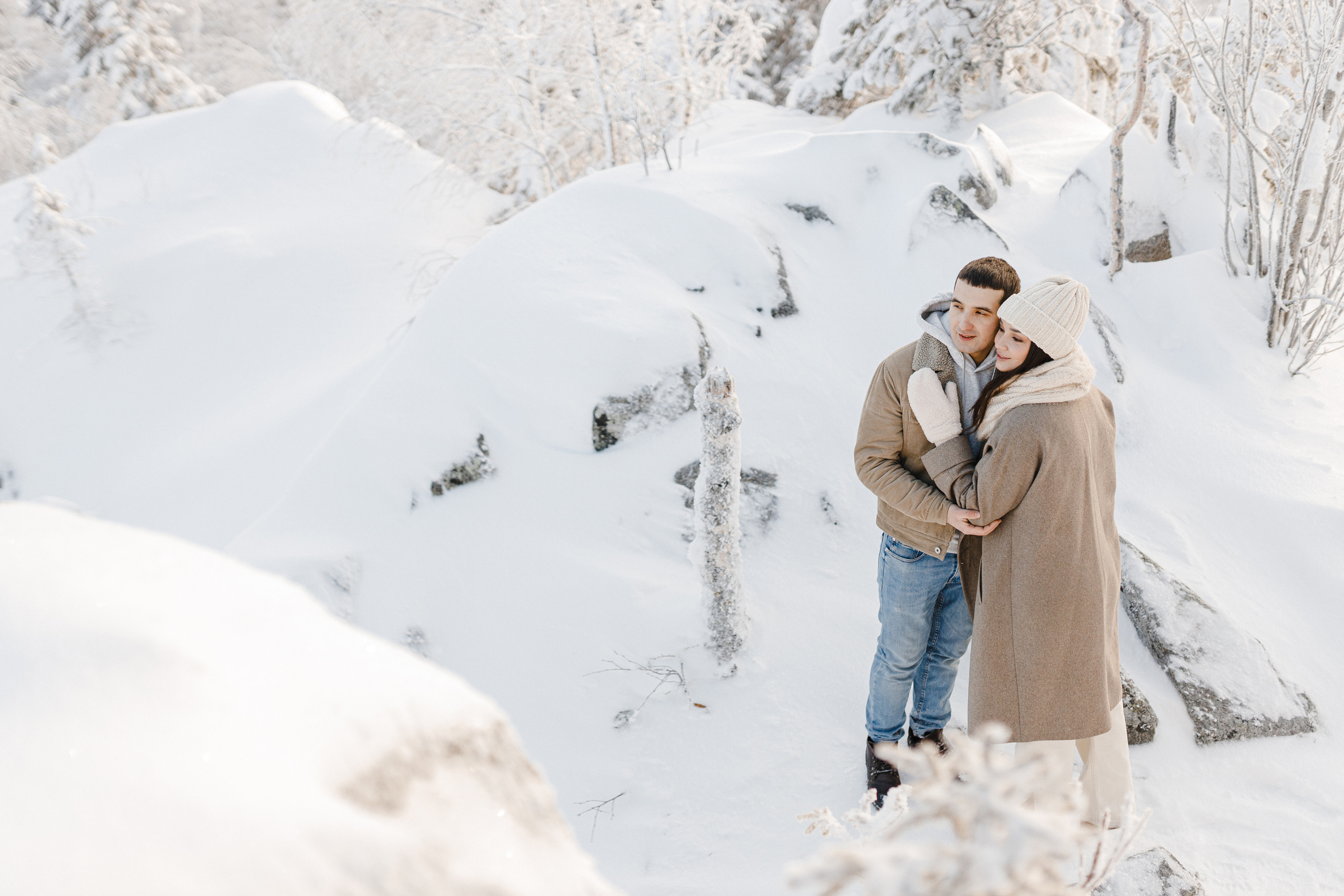 Гора белая. Семейный свадебный фотограф Семен Егоров