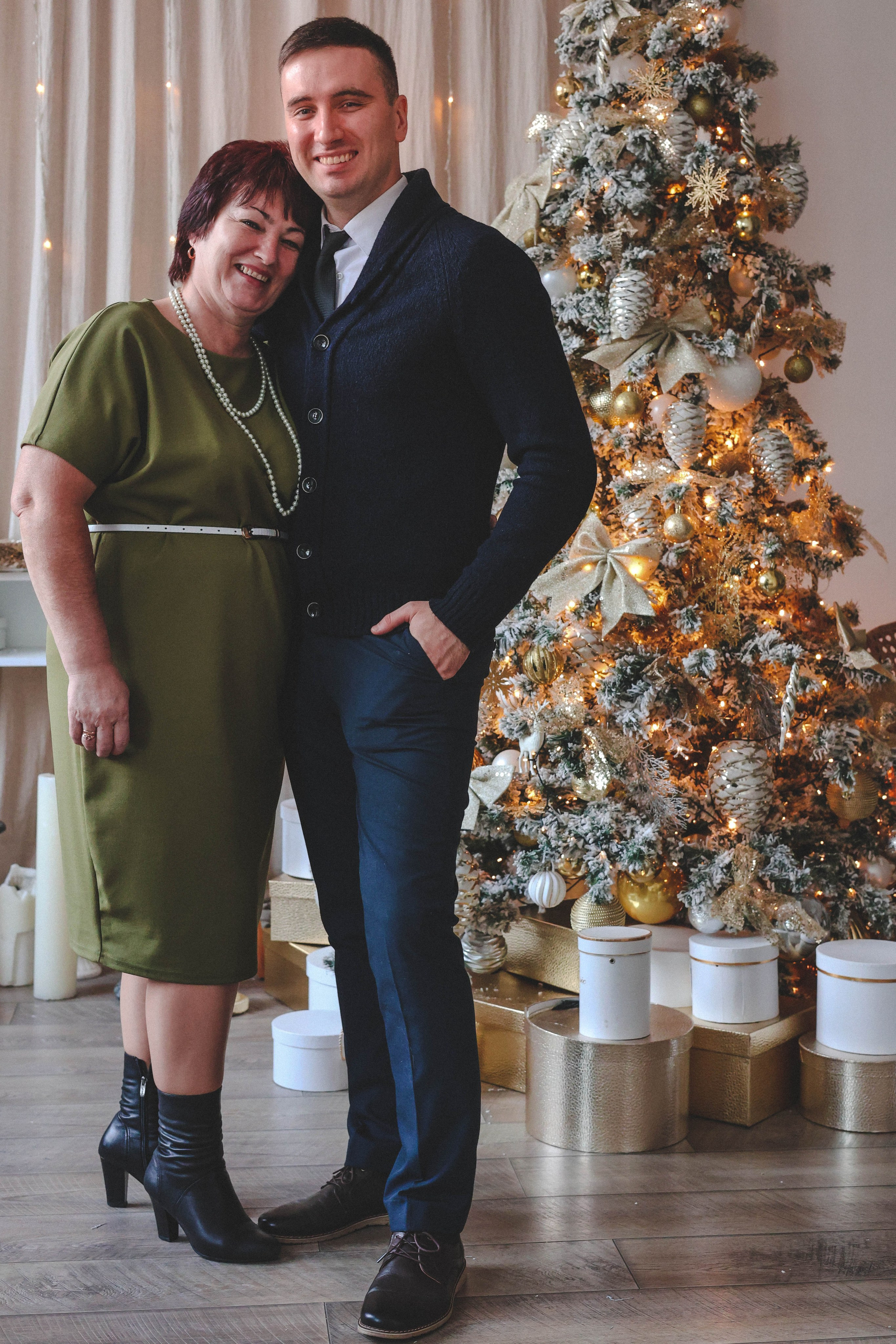 Новогодняя история «Светлана и ее семья». Фотограф в Москве Анастасия Калинина