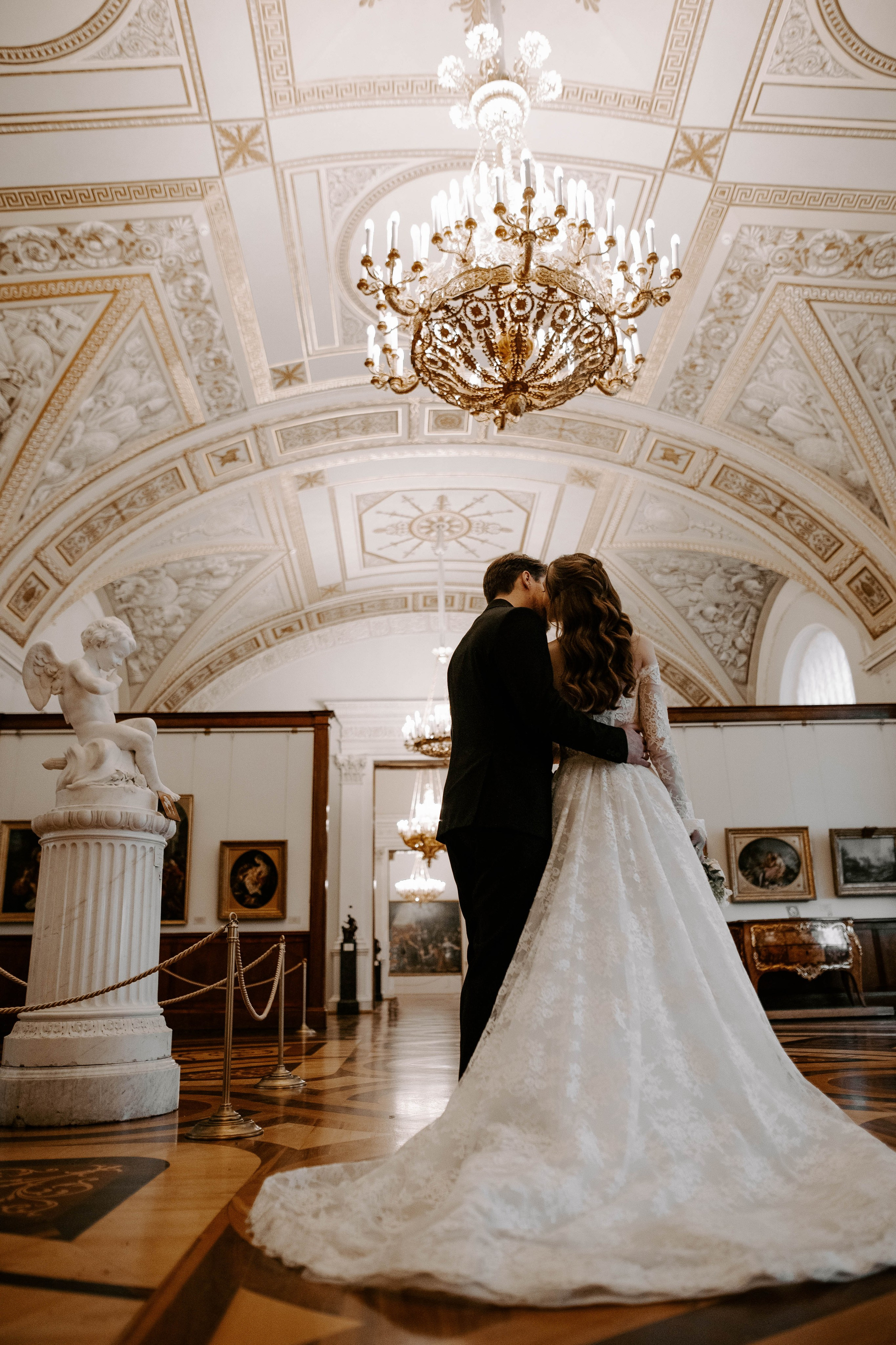 Ольга и Глеб / Эрмитаж. Фотограф Veronika Potaseva