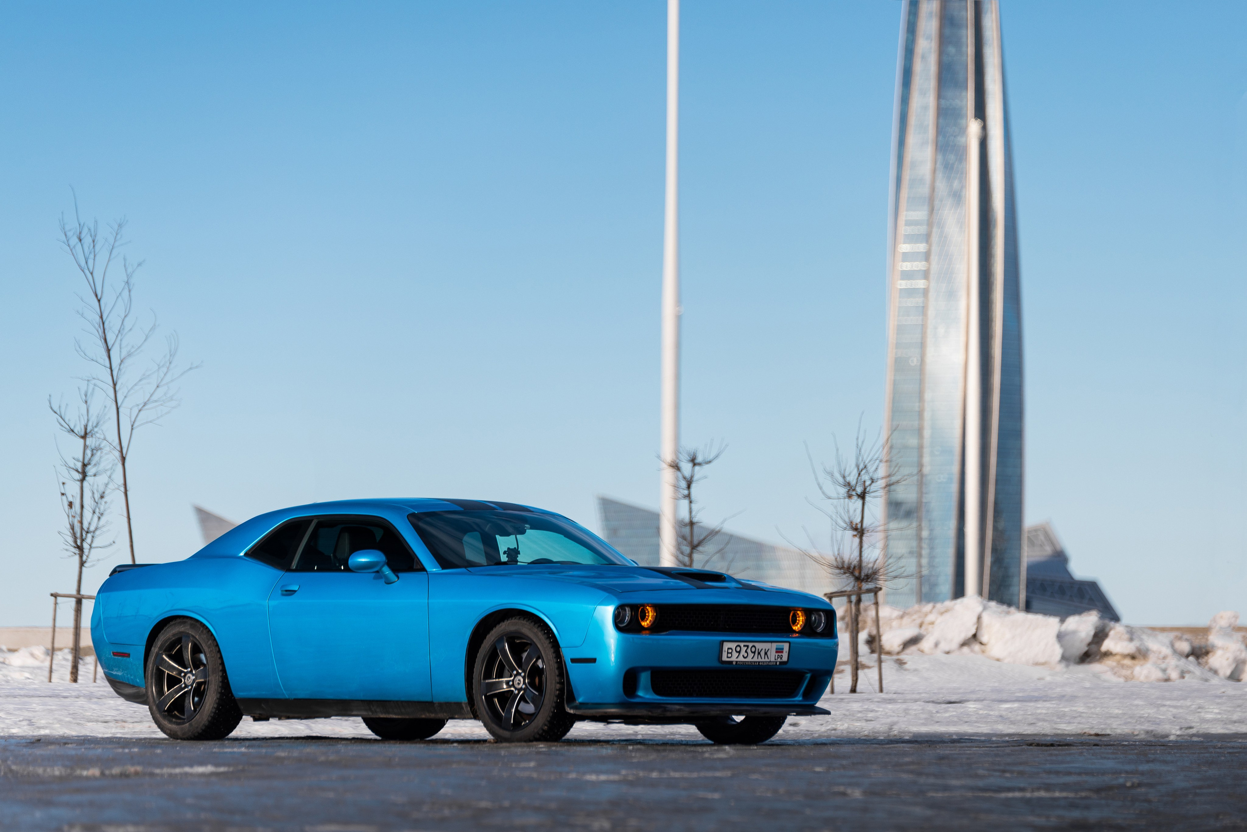 Dodge Challenger. Автомобильный фотограф в Санкт-Петербурге — Илья Kaseone_1