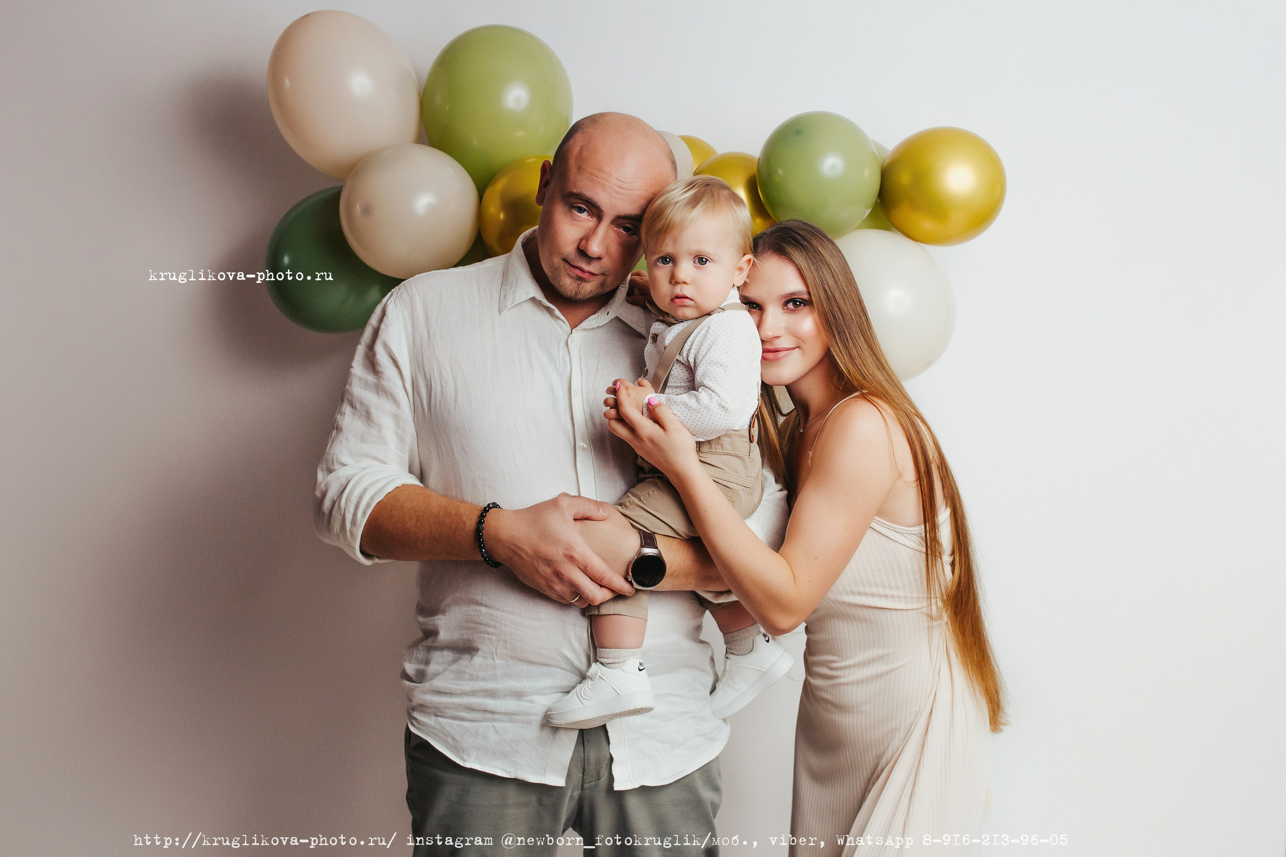 Фотосессия малыша на годик. Фотограф новорожденных и детский в Сергиевом Посаде Кругликова Юлия