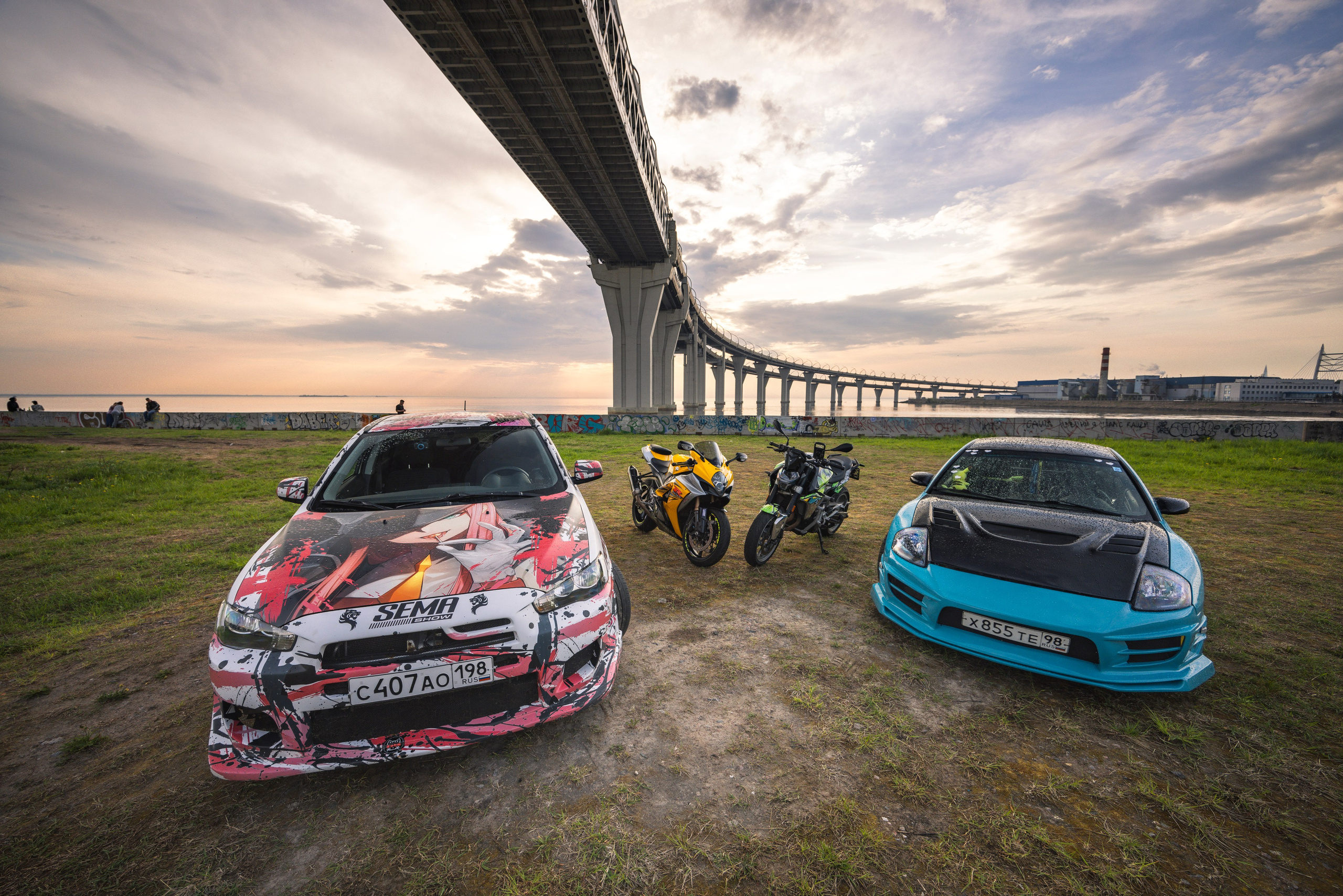 Промо Маяк Фест. Автомобильная фотография в Санкт-Петербурге