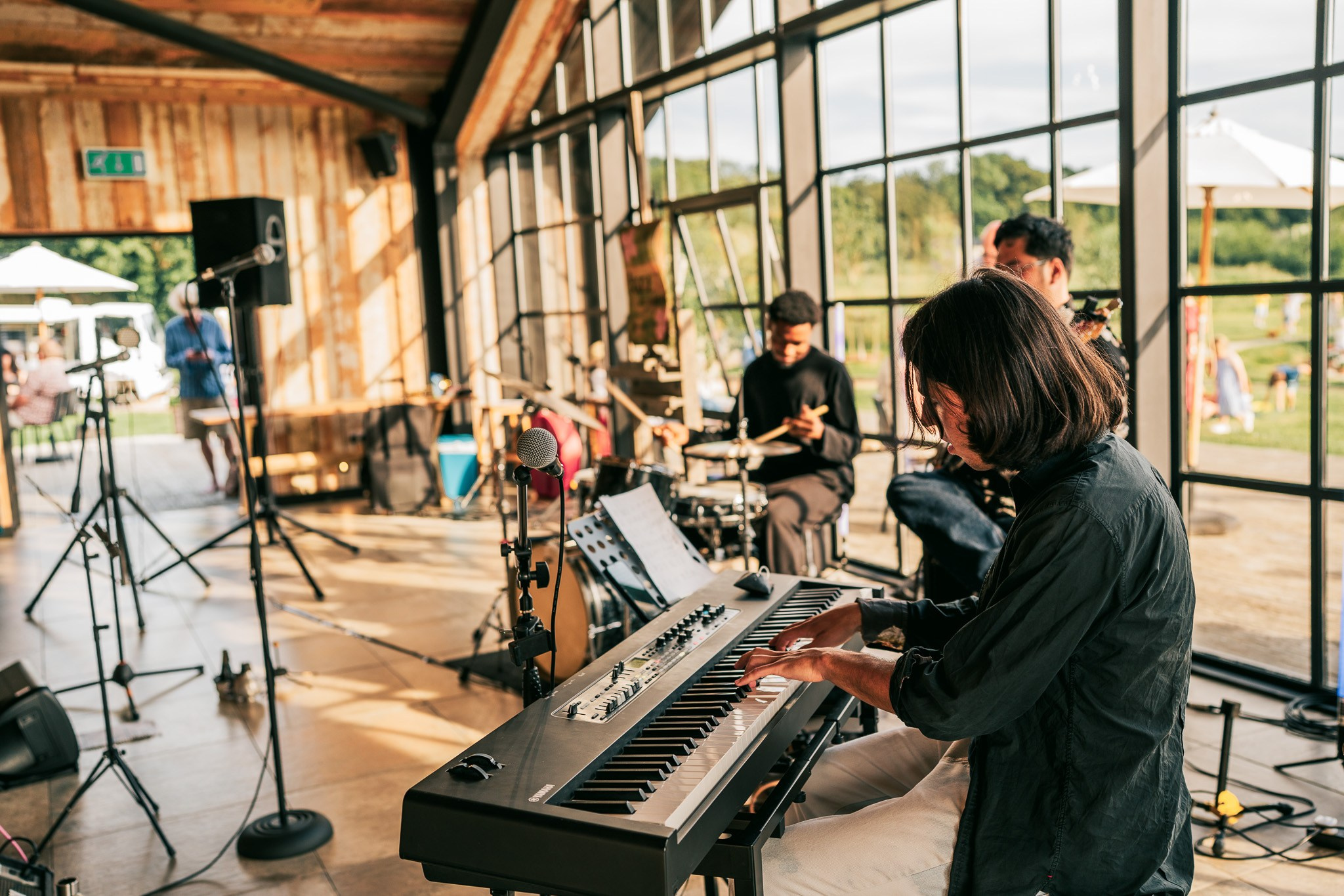 Jazz the heights. Photographer in London Marina Fesenko