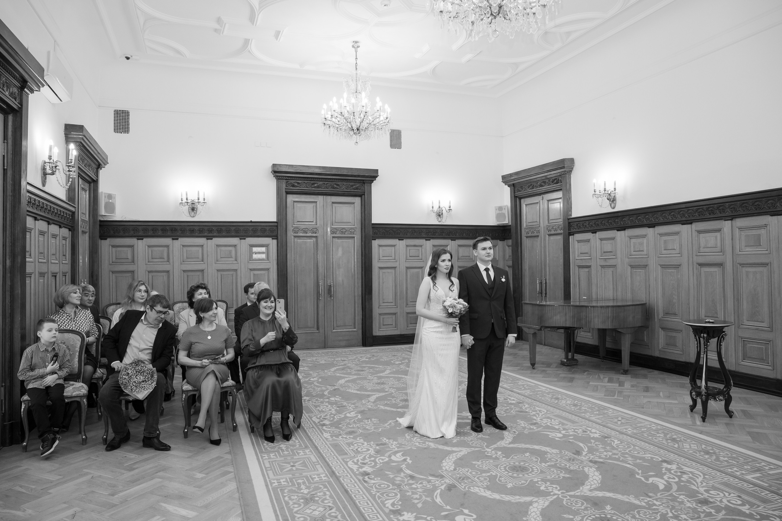 Даша и Дима, Грибоедовский ЗАГС. Свадебный и репортажный фотограф (Москва, Королев и другие)