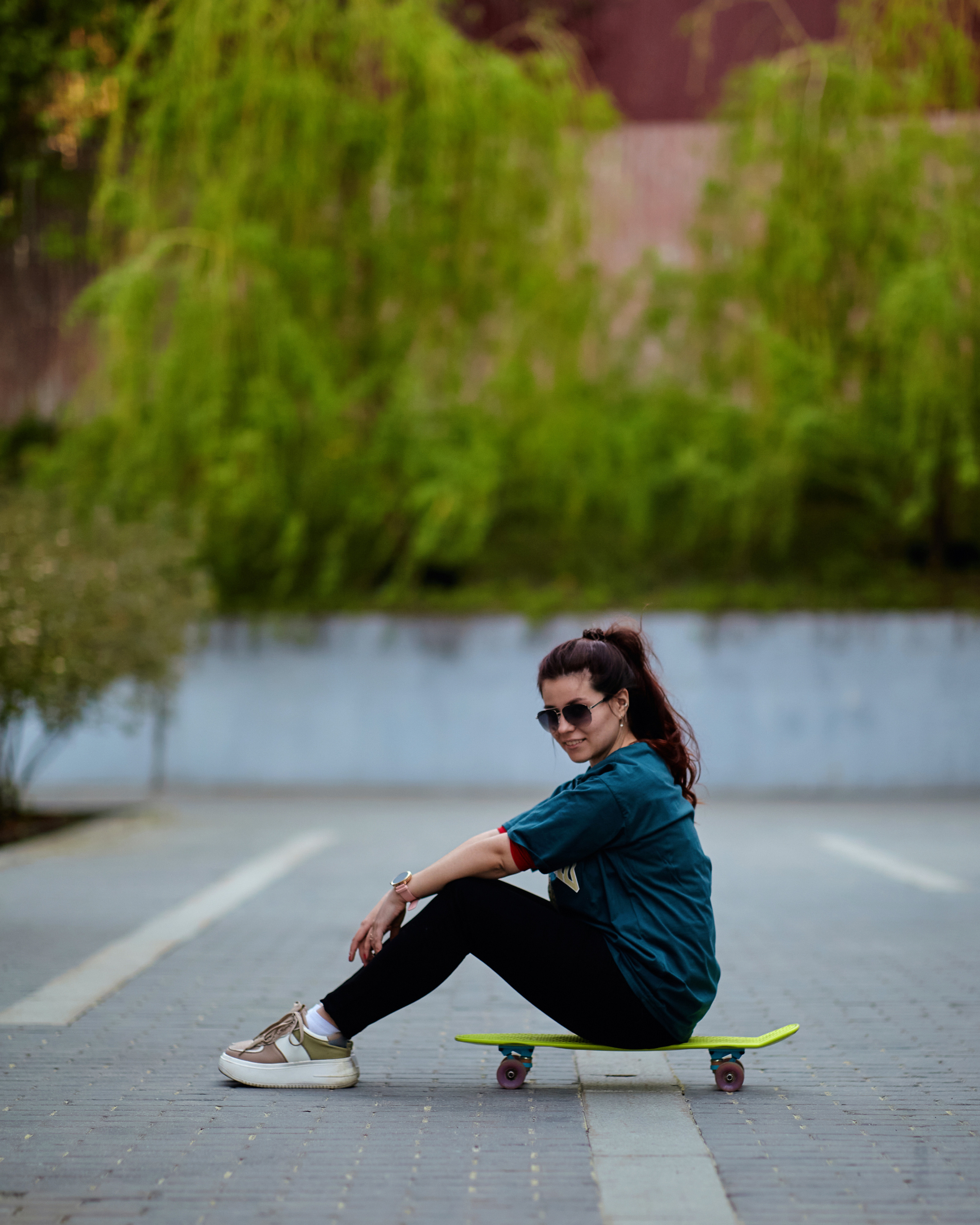 "Уникальная уличная портретная фотосессия Екатерины. Портретный фотограф в Москве Виталий Пересветов