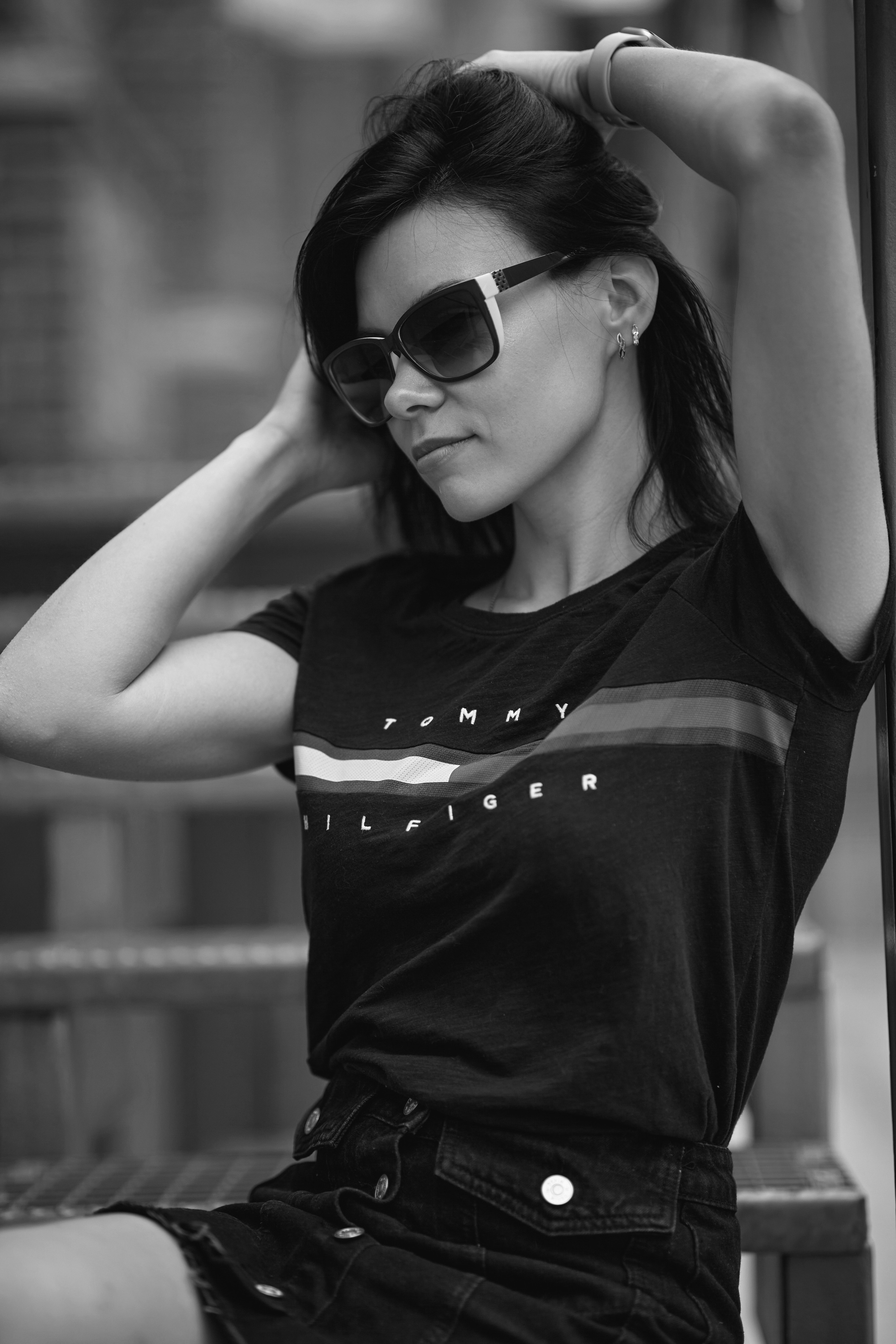 Проведите портретную съемку в Москве на улице с фотографом.