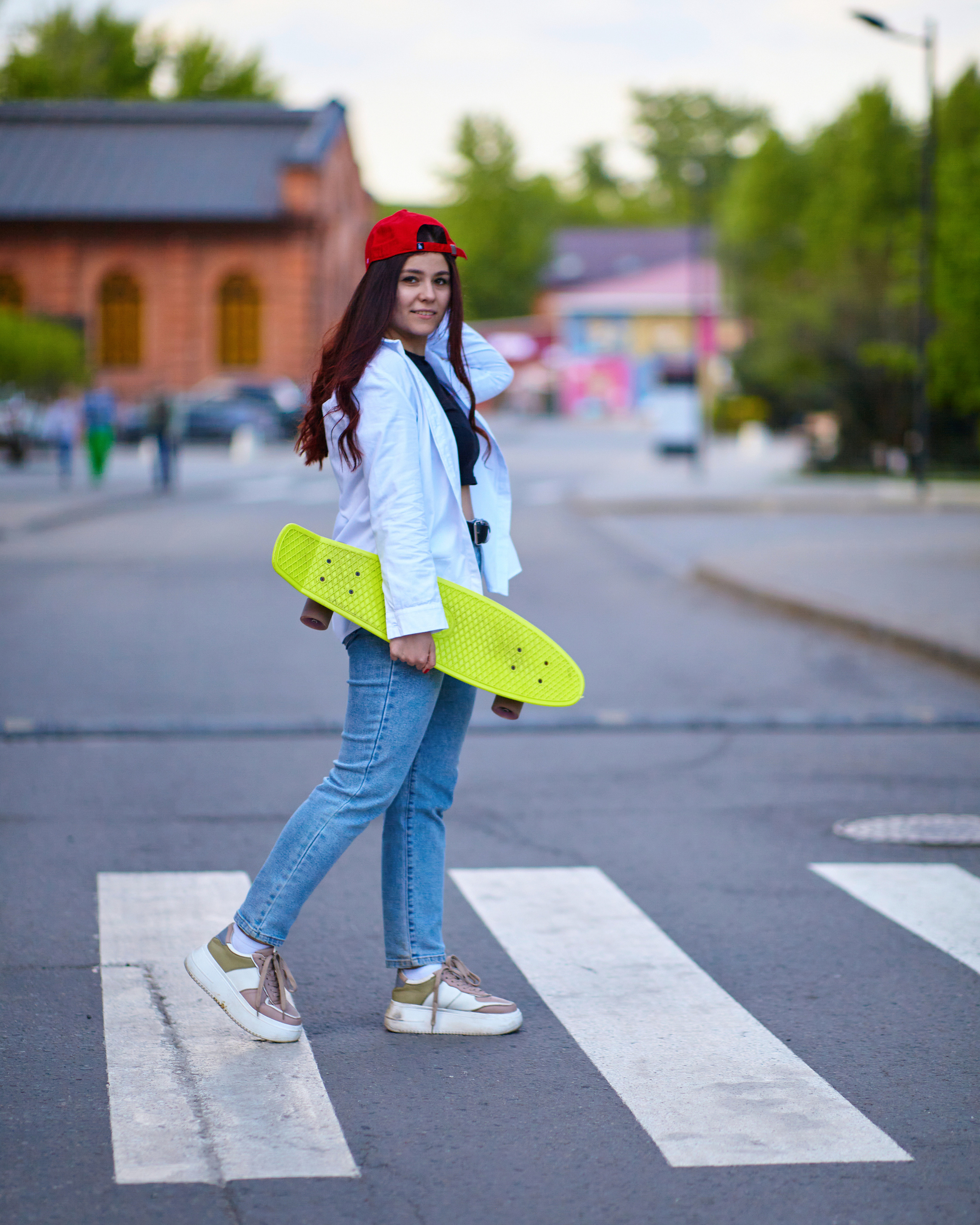 "Уникальная уличная портретная фотосессия Екатерины. Портретный фотограф в Москве Виталий Пересветов