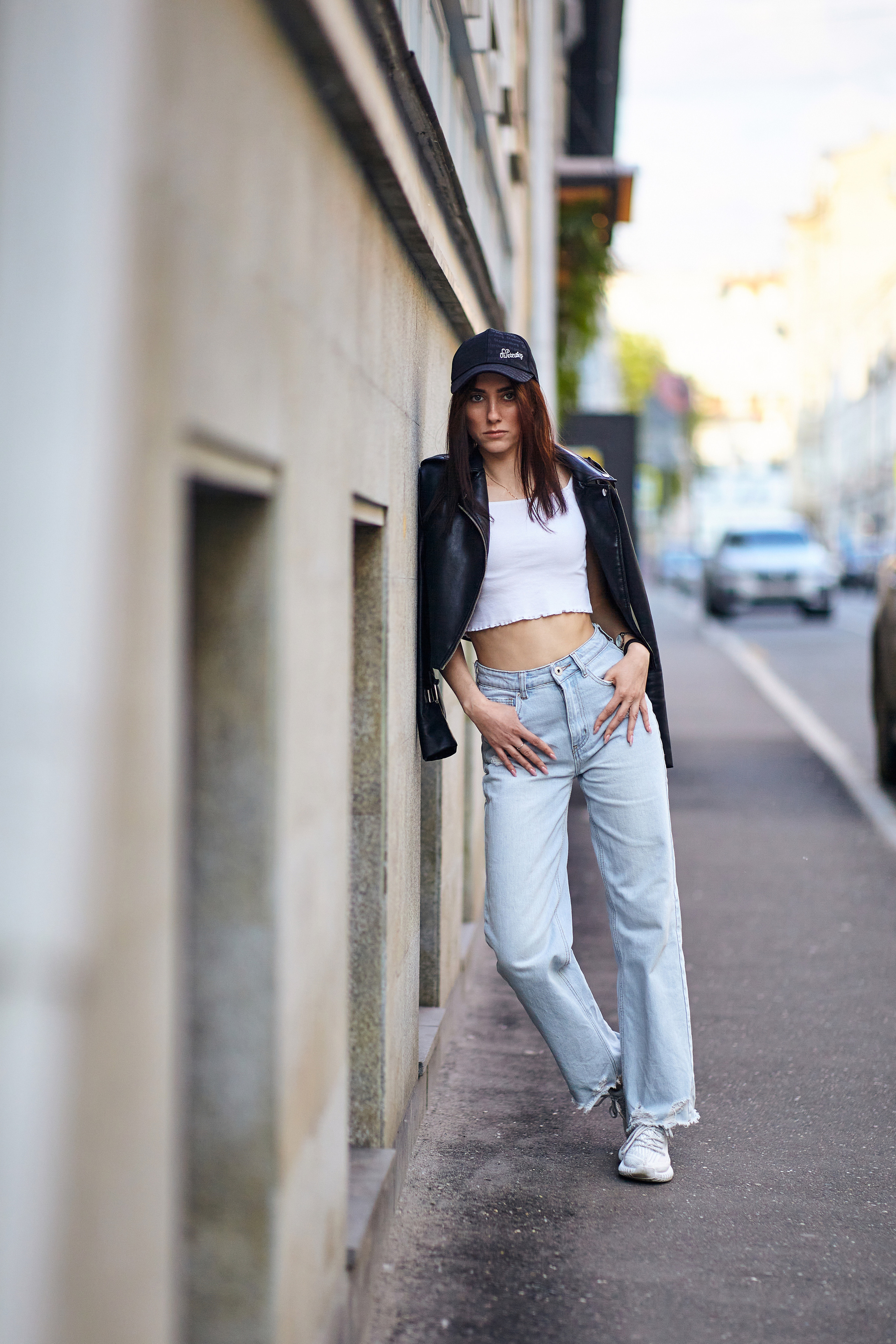 "Уникальная уличная портретная фотосессия Людмилы. Портретный фотограф в Москве Виталий Пересветов