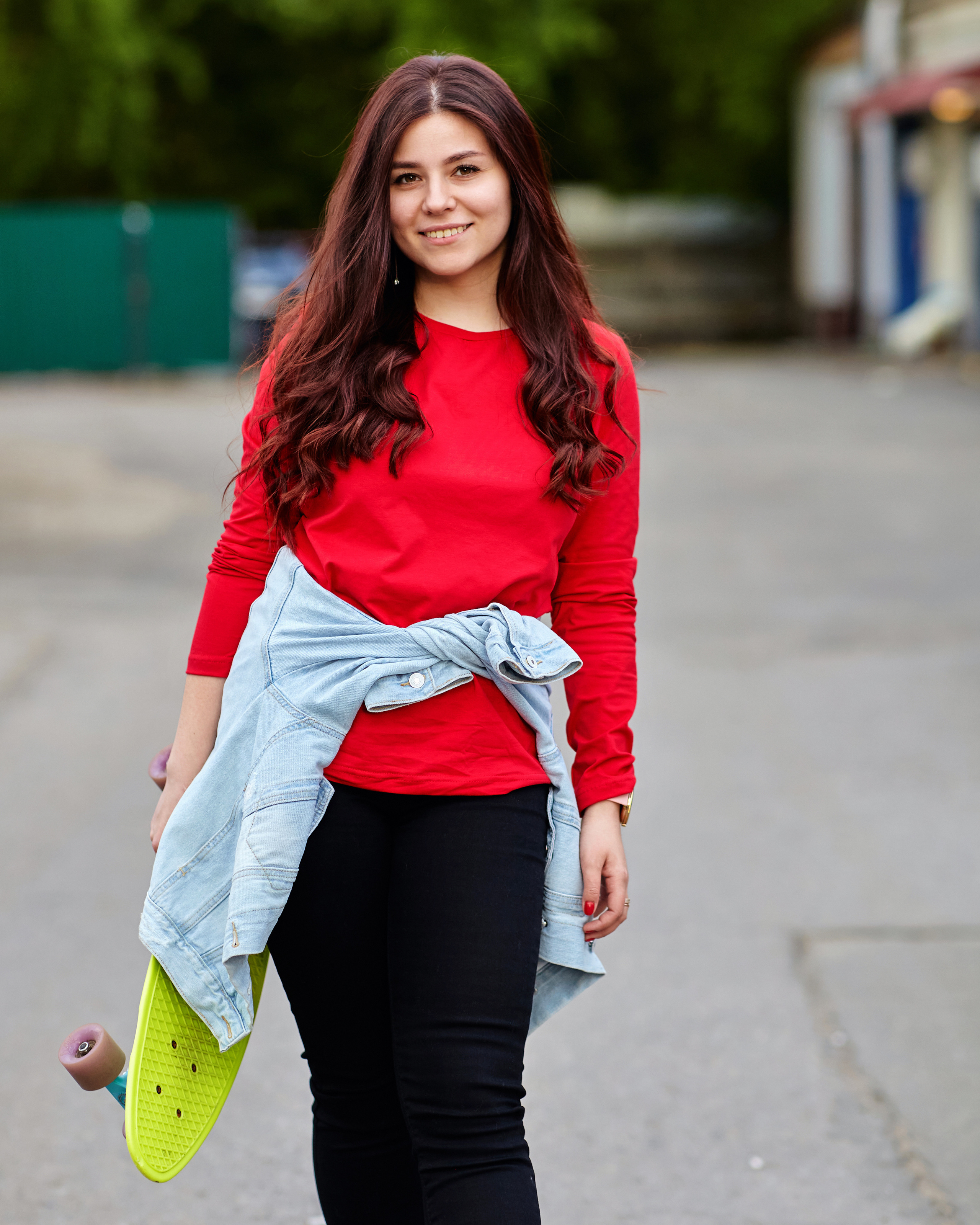 "Уникальная уличная портретная фотосессия Екатерины. Портретный фотограф в Москве Виталий Пересветов