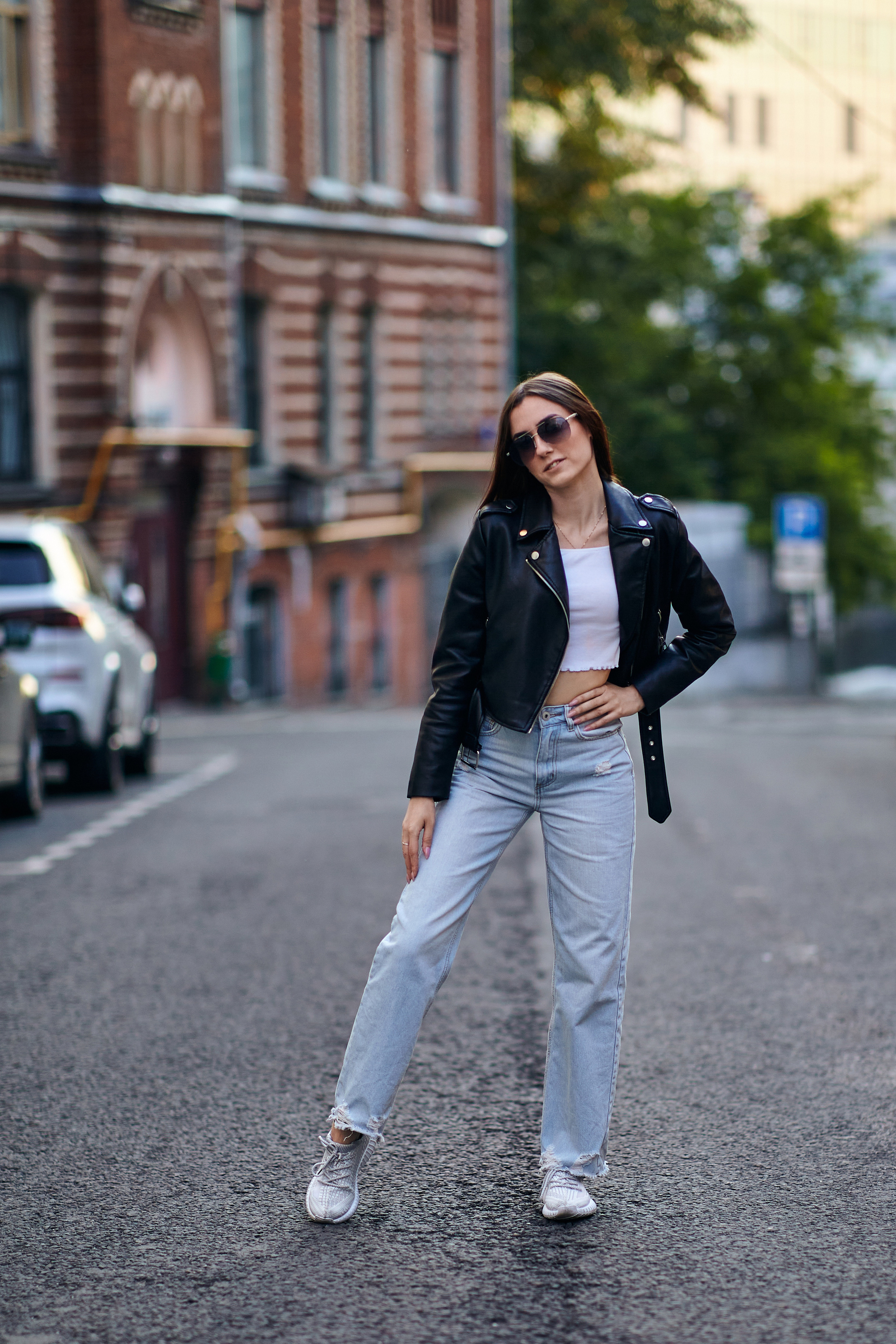 "Уникальная уличная портретная фотосессия Людмилы. Портретный фотограф в Москве Виталий Пересветов