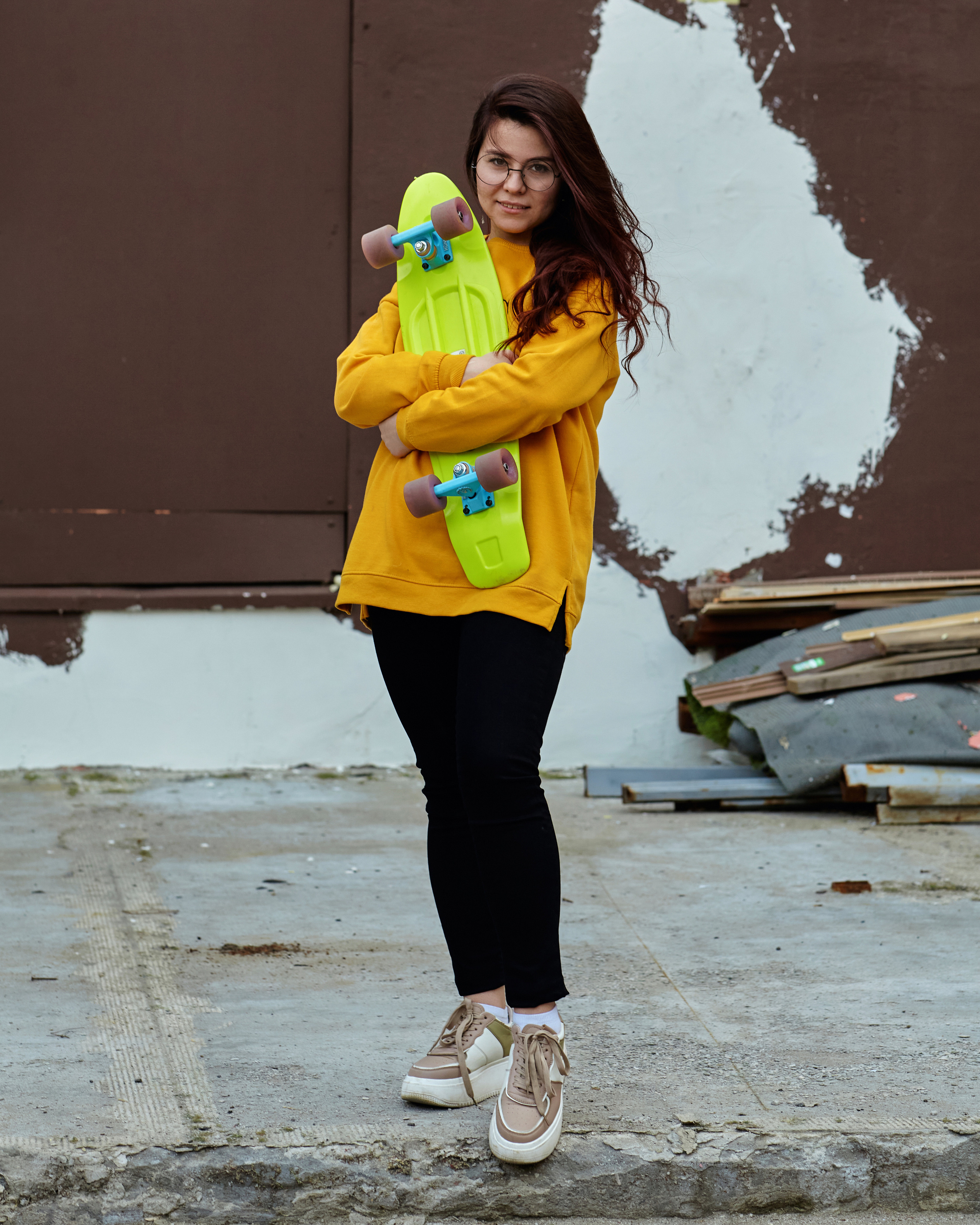 "Уникальная уличная портретная фотосессия Екатерины. Портретный фотограф в Москве Виталий Пересветов