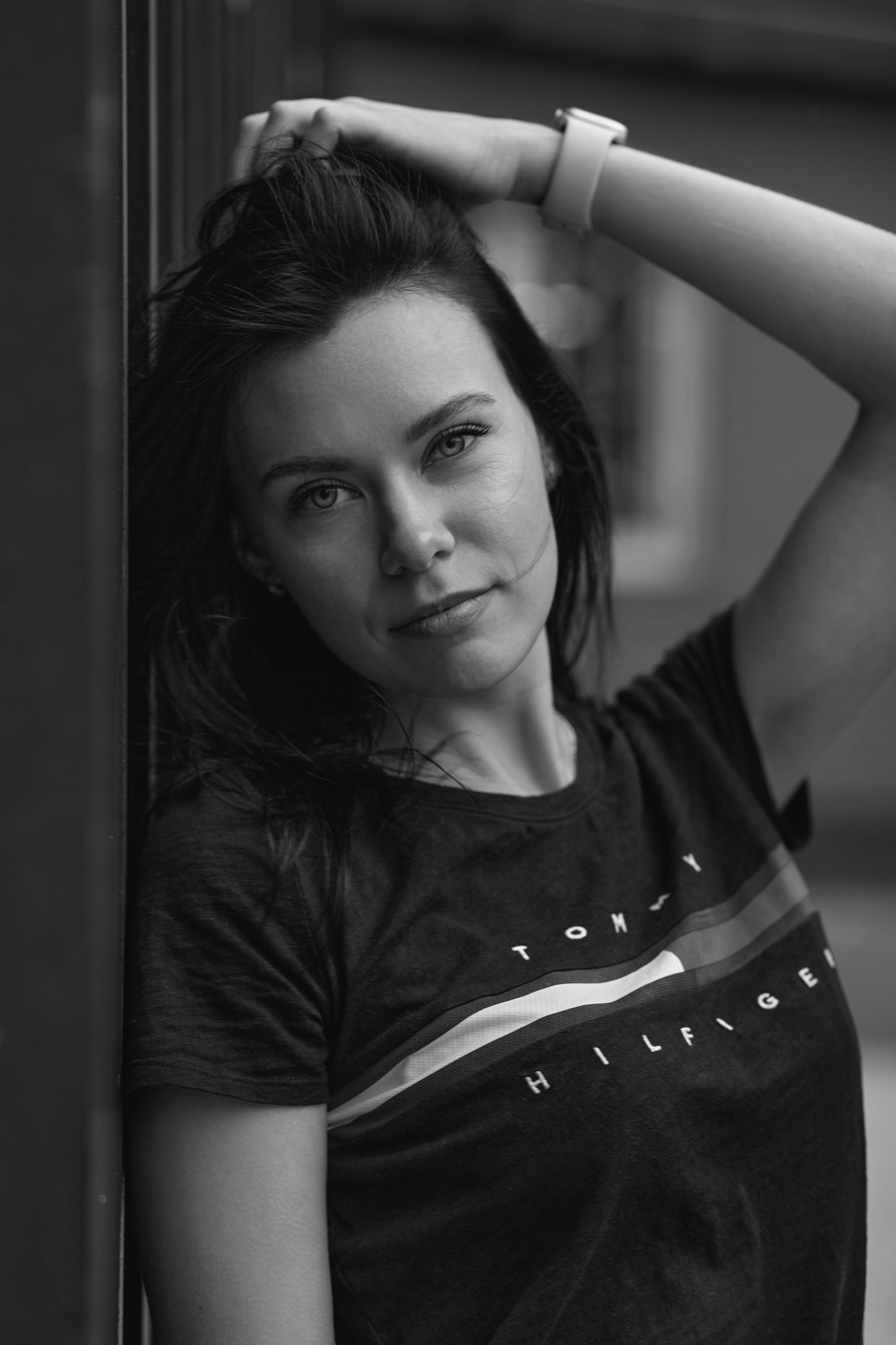 Уличная фотосессия с красивым портретом в Москве от опытного фотографа.