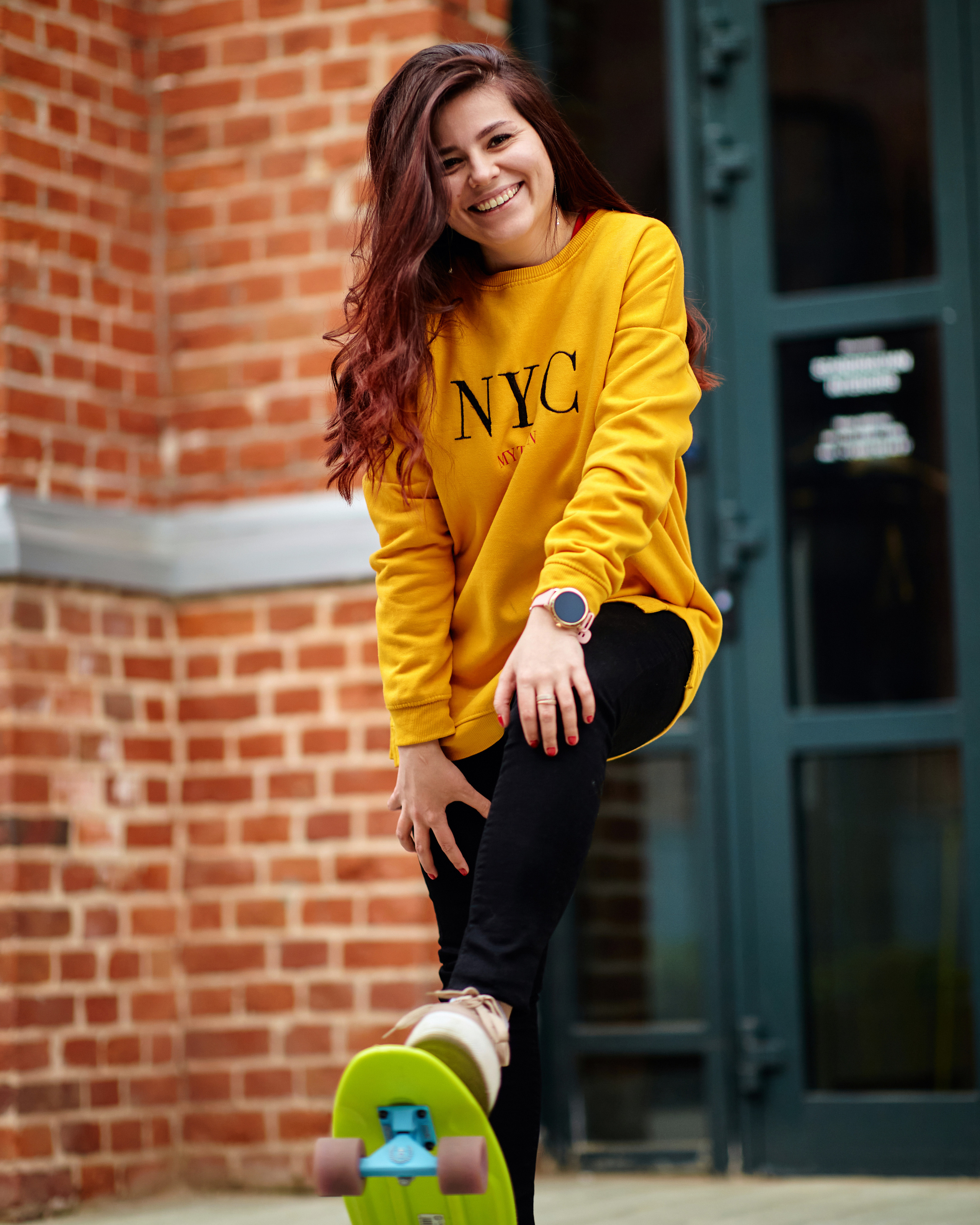 "Уникальная уличная портретная фотосессия Екатерины. Портретный фотограф в Москве Виталий Пересветов