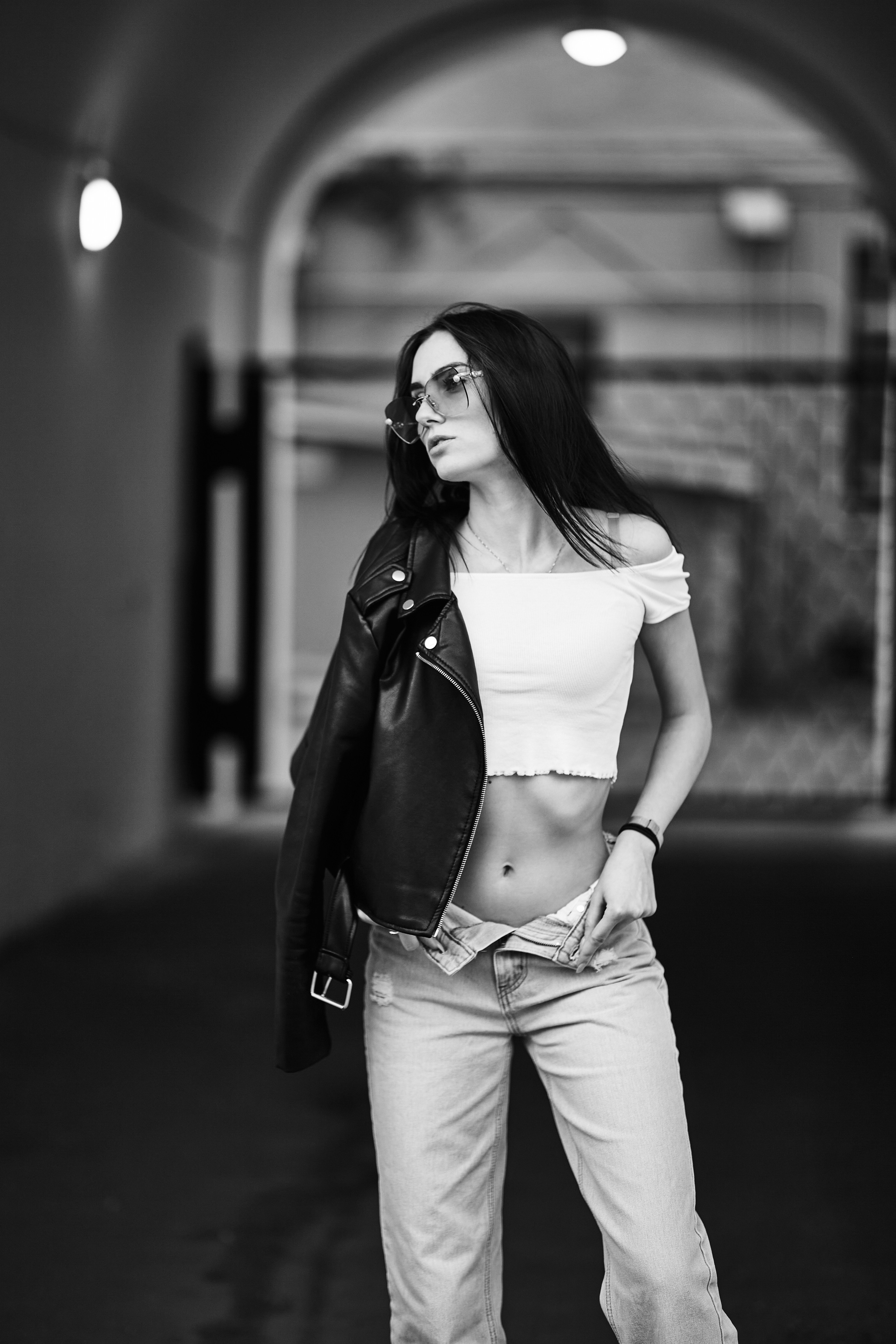 "Уникальная уличная портретная фотосессия Людмилы. Портретный фотограф в Москве Виталий Пересветов