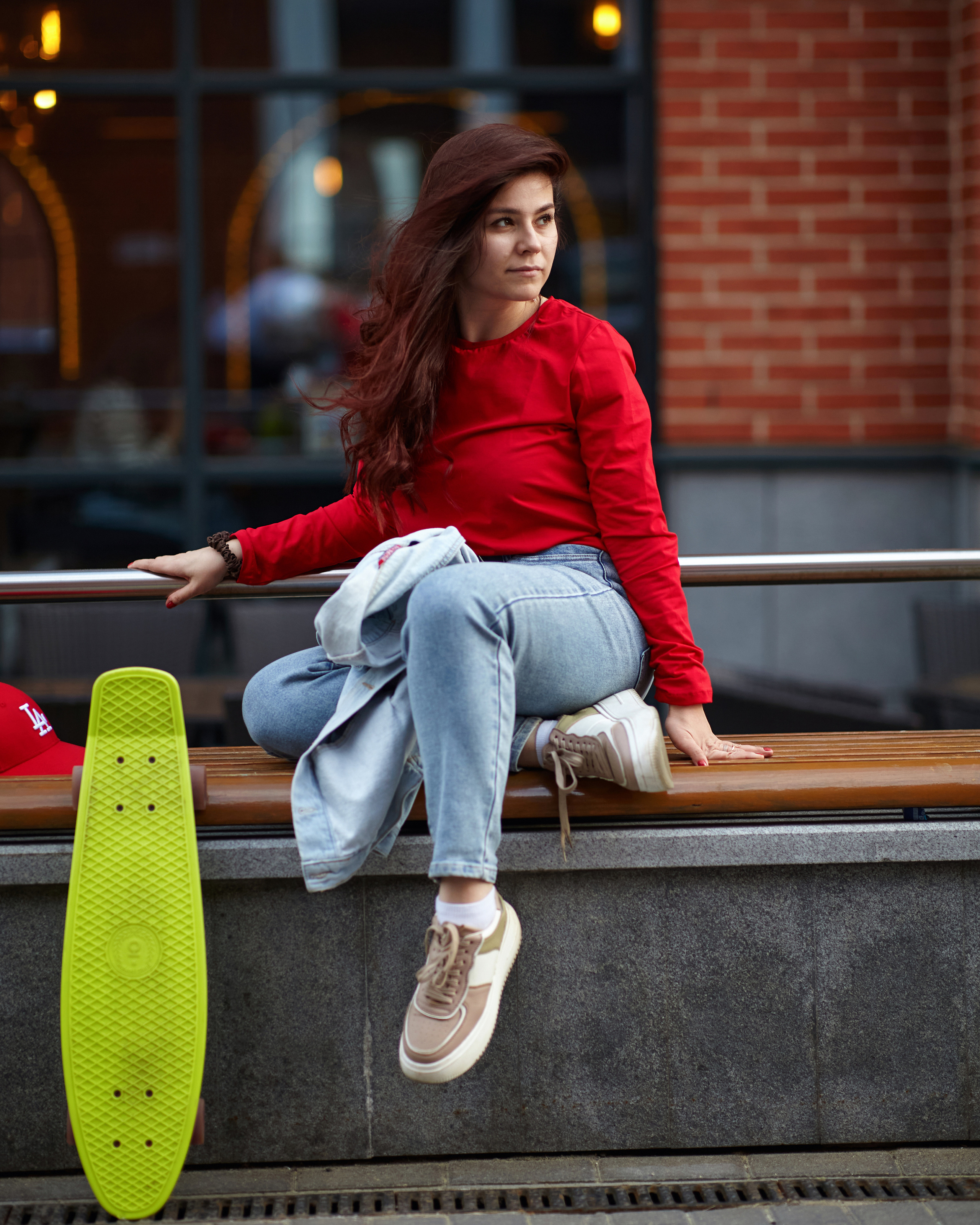 "Уникальная уличная портретная фотосессия Екатерины. Портретный фотограф в Москве Виталий Пересветов