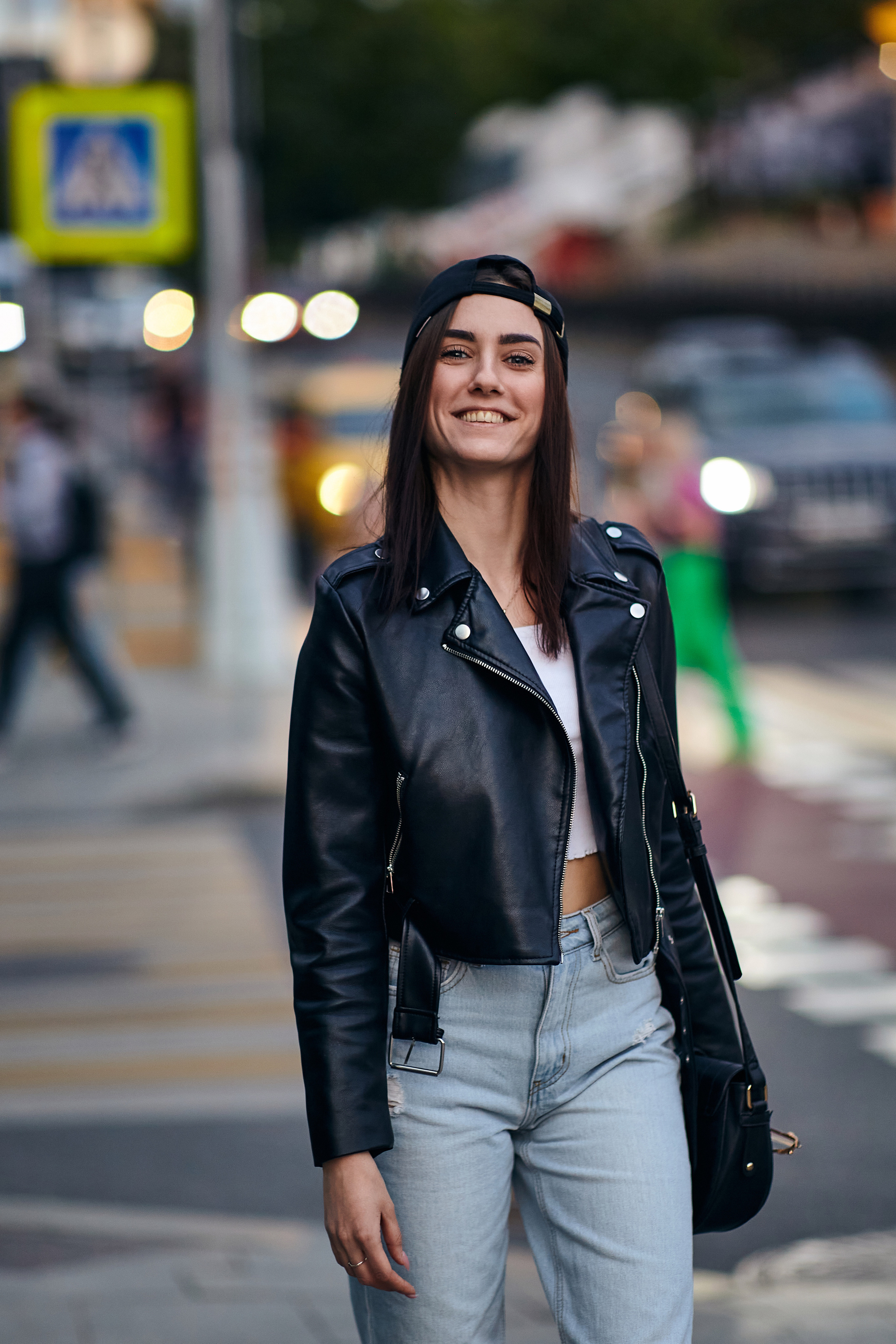 "Уникальная уличная портретная фотосессия Людмилы. Портретный фотограф в Москве Виталий Пересветов