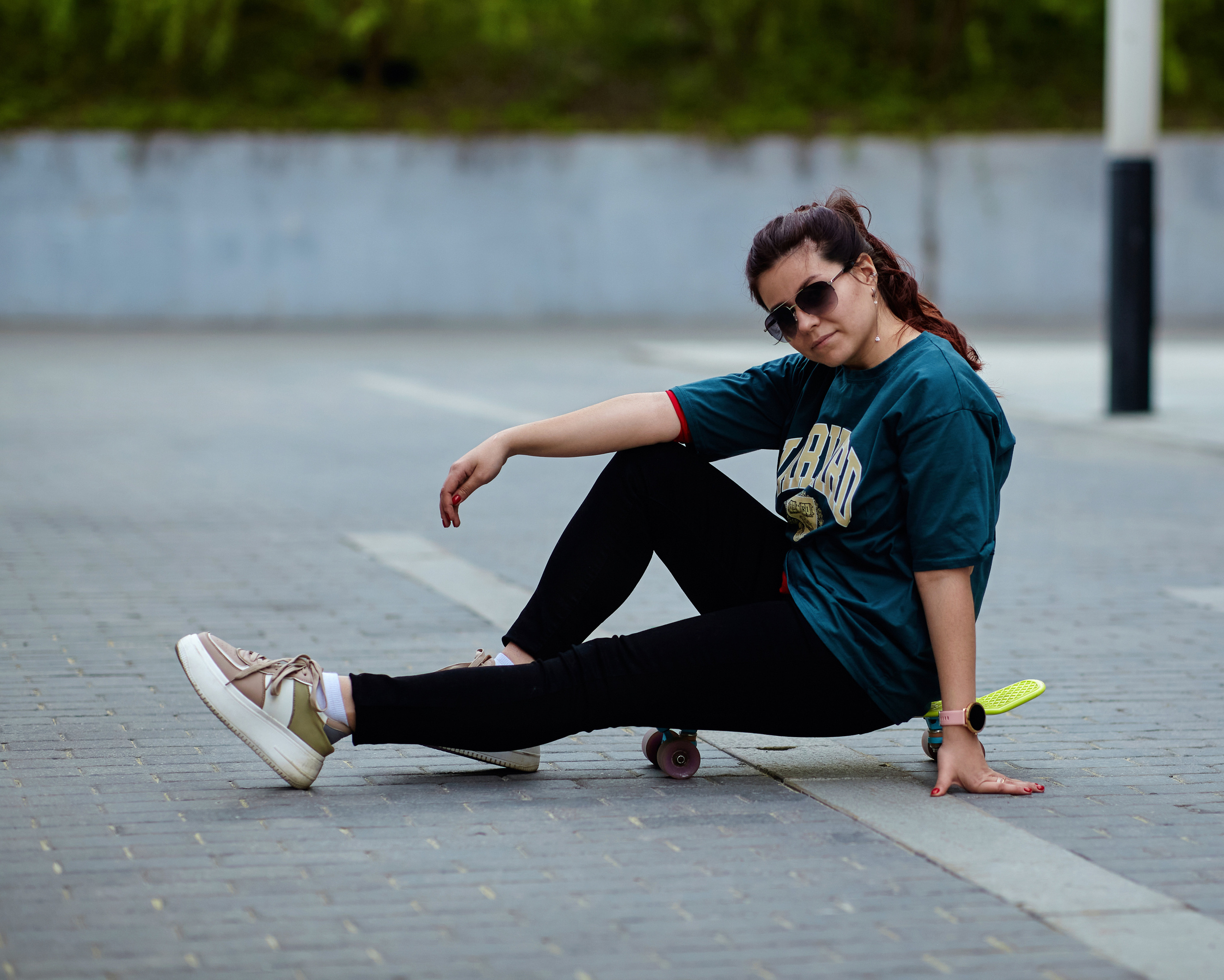 "Уникальная уличная портретная фотосессия Екатерины. Портретный фотограф в Москве Виталий Пересветов