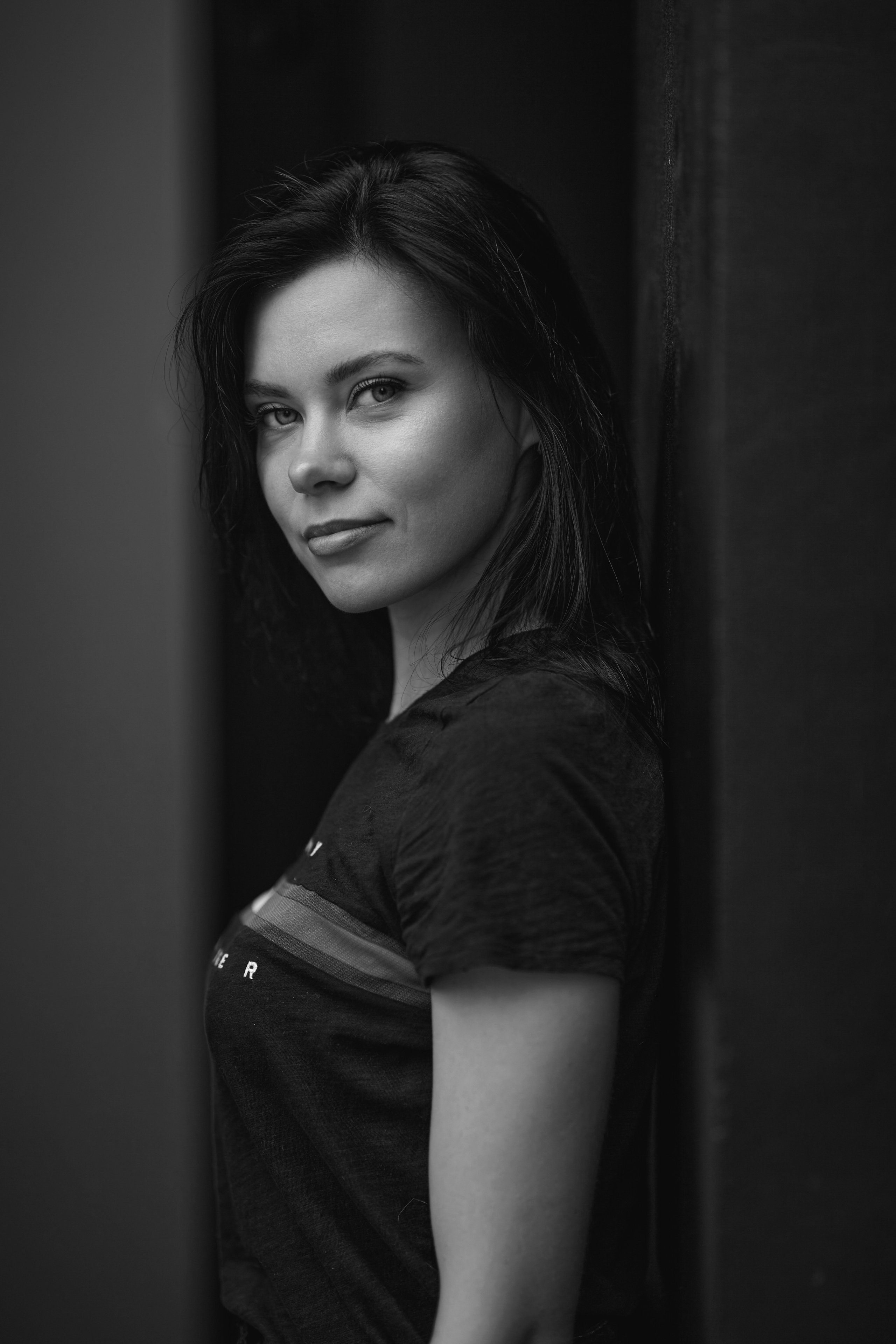 Фотосессия на улицах Москвы в формате стрит с портретной тематикой.