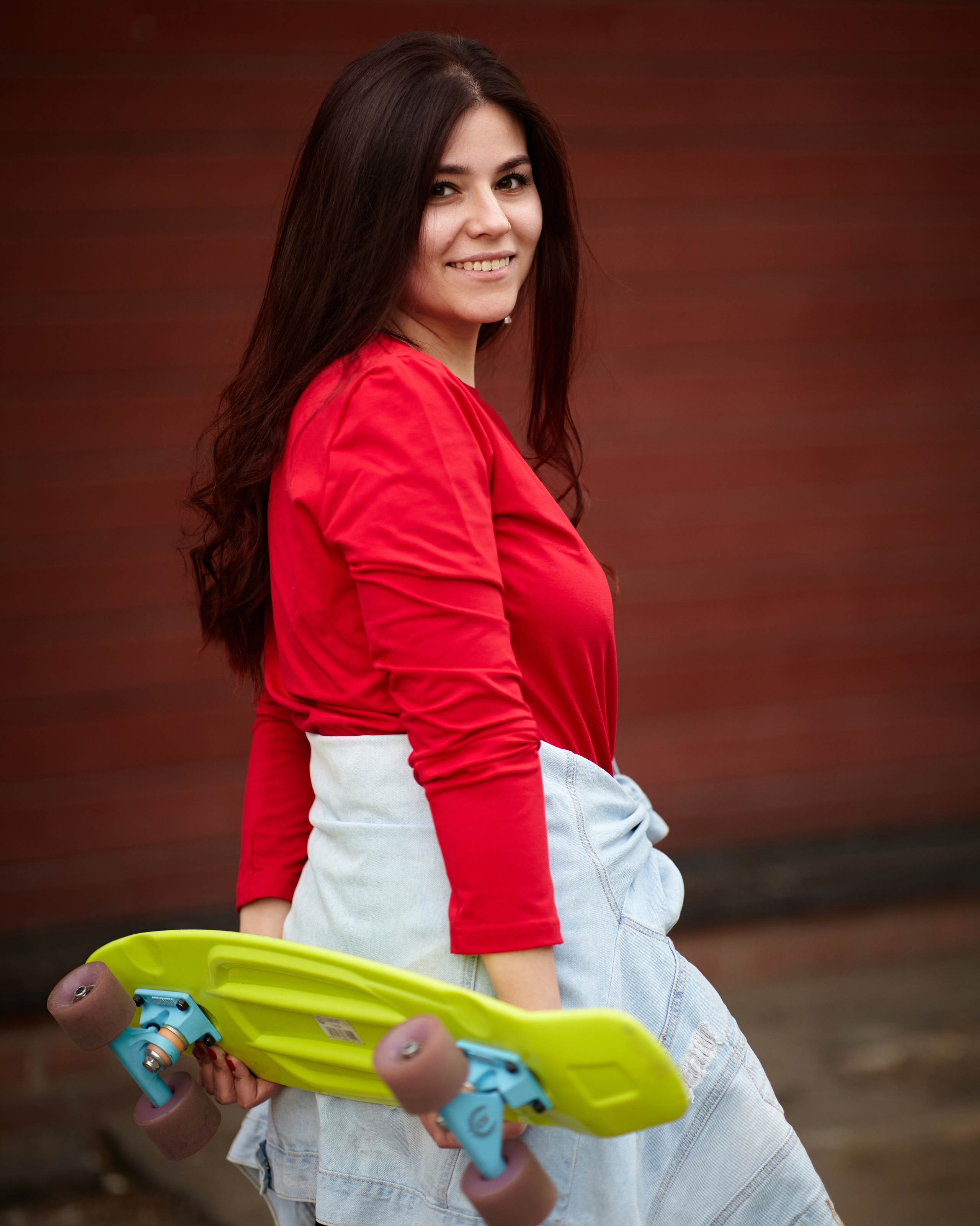 "Уникальная уличная портретная фотосессия Екатерины. Портретный фотограф в Москве Виталий Пересветов