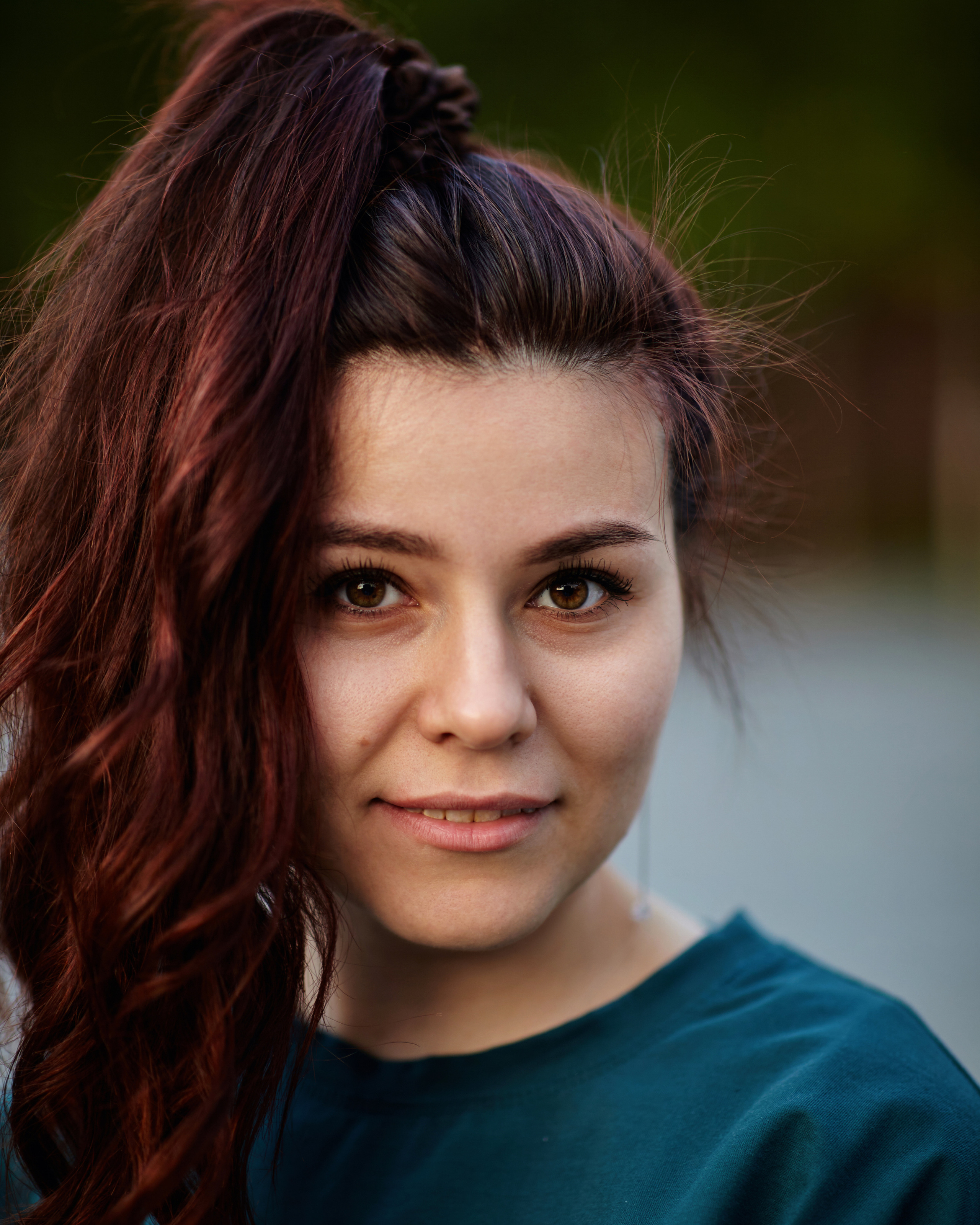 "Уникальная уличная портретная фотосессия Екатерины. Портретный фотограф в Москве Виталий Пересветов