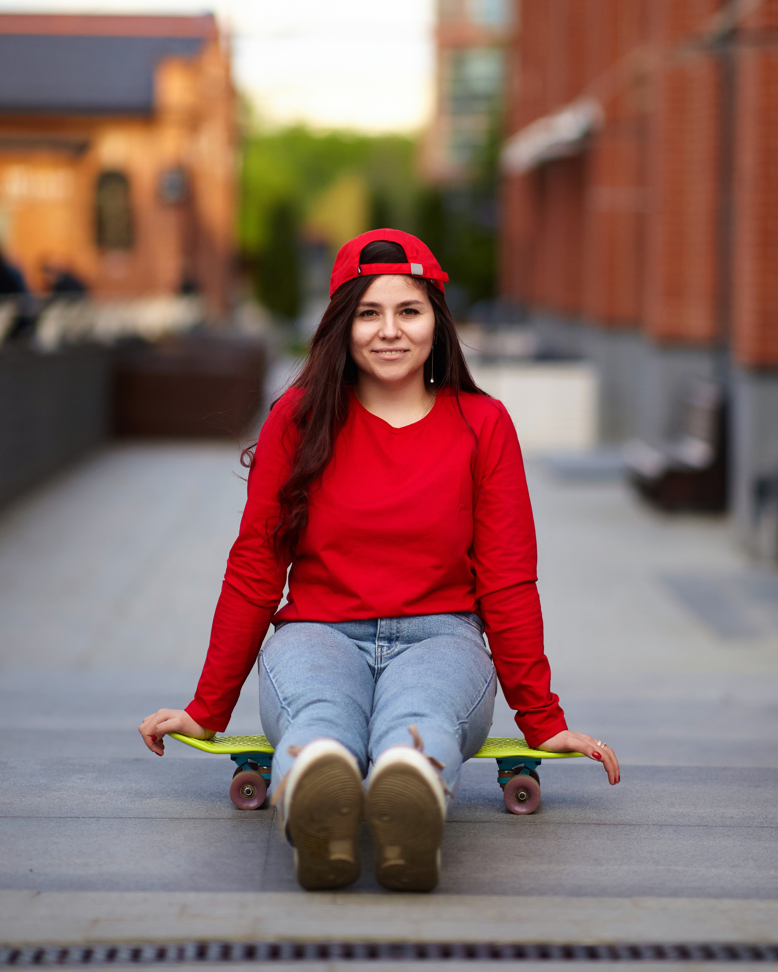 "Уникальная уличная портретная фотосессия Екатерины. Портретный фотограф в Москве Виталий Пересветов